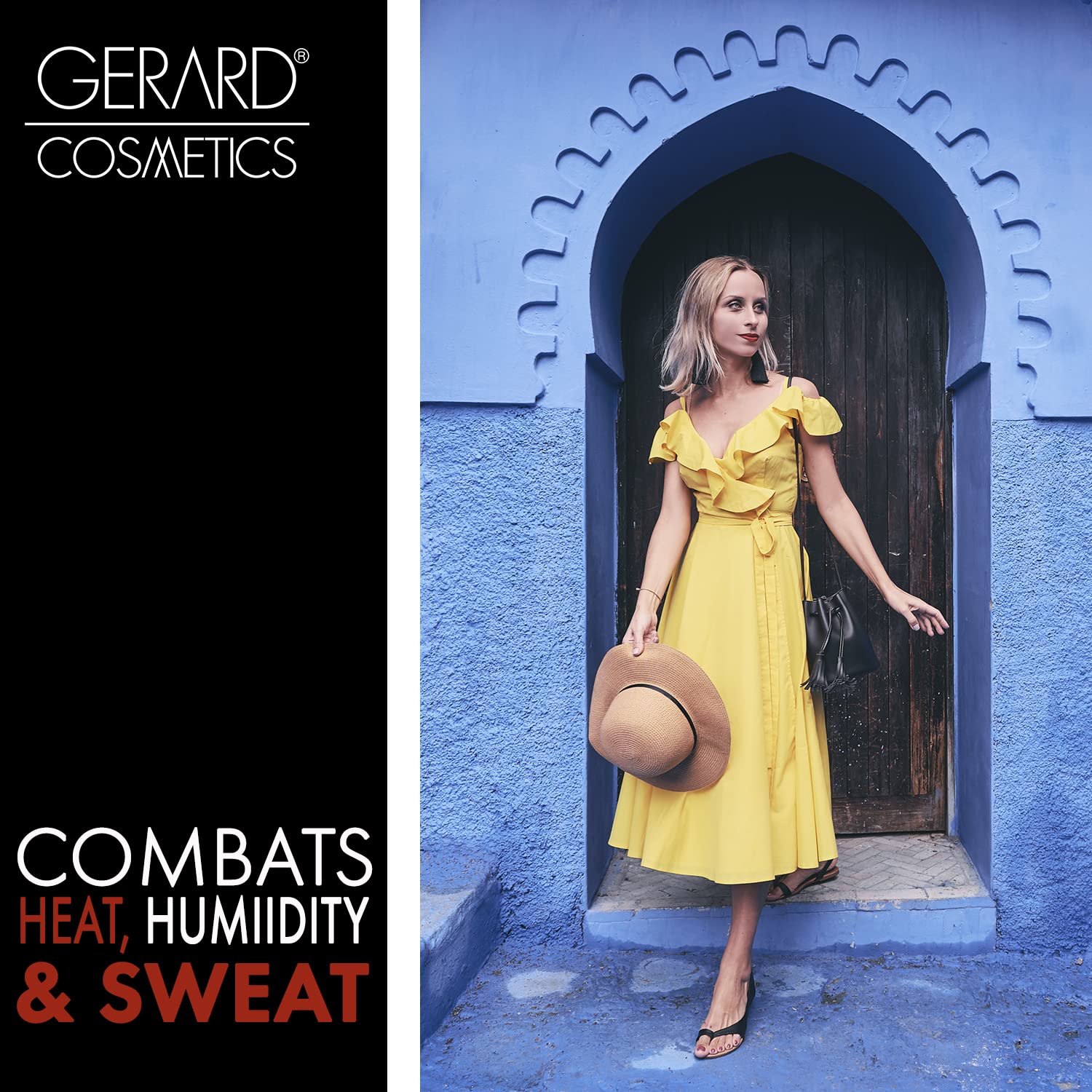 Gerard Cosmetics Makeup Setting Spray Mini (Lemongrass) | Slay All Day Scented Makeup Finishing Spray | Oil Control, Matte Finis