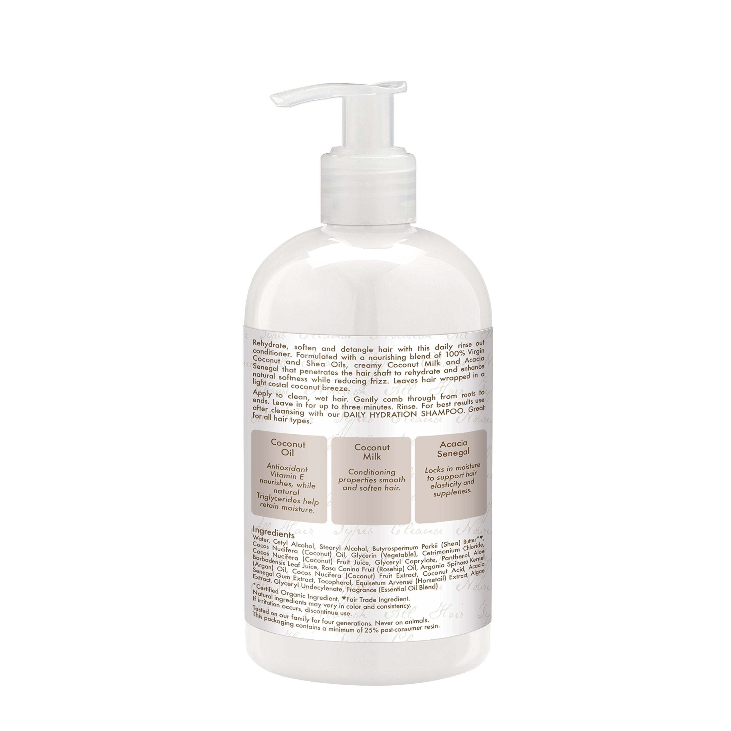 Shea Moisture 100% Virgin Coconut Oil Conditioner 13 Ounce (384Ml) (6 Pack)