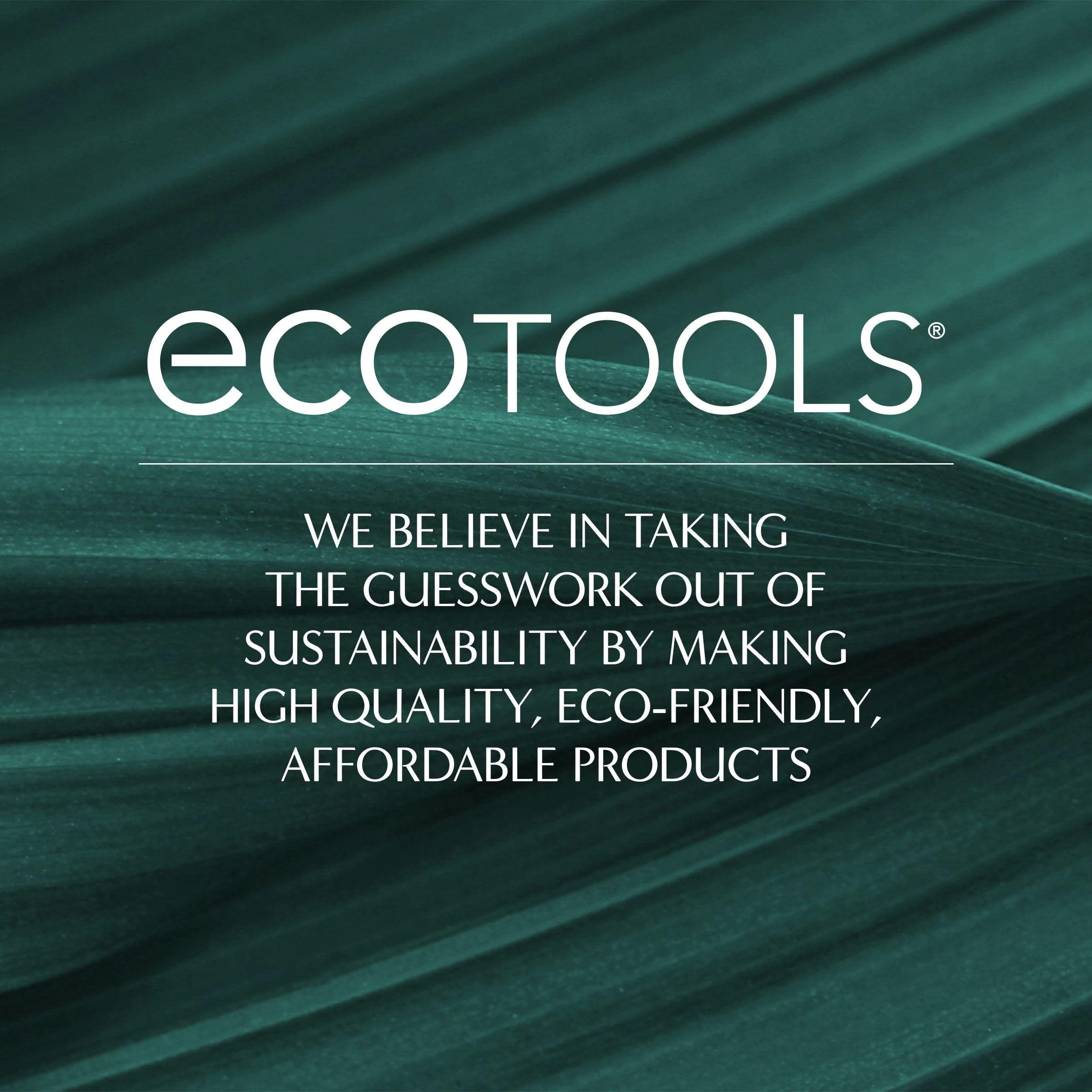 Ecotools Deep Cleansing Facial Brush, For Facial Cleansers & Balms, Removes Oil, Dirt & Impurities, Exfoliating, Revives Dull Sk