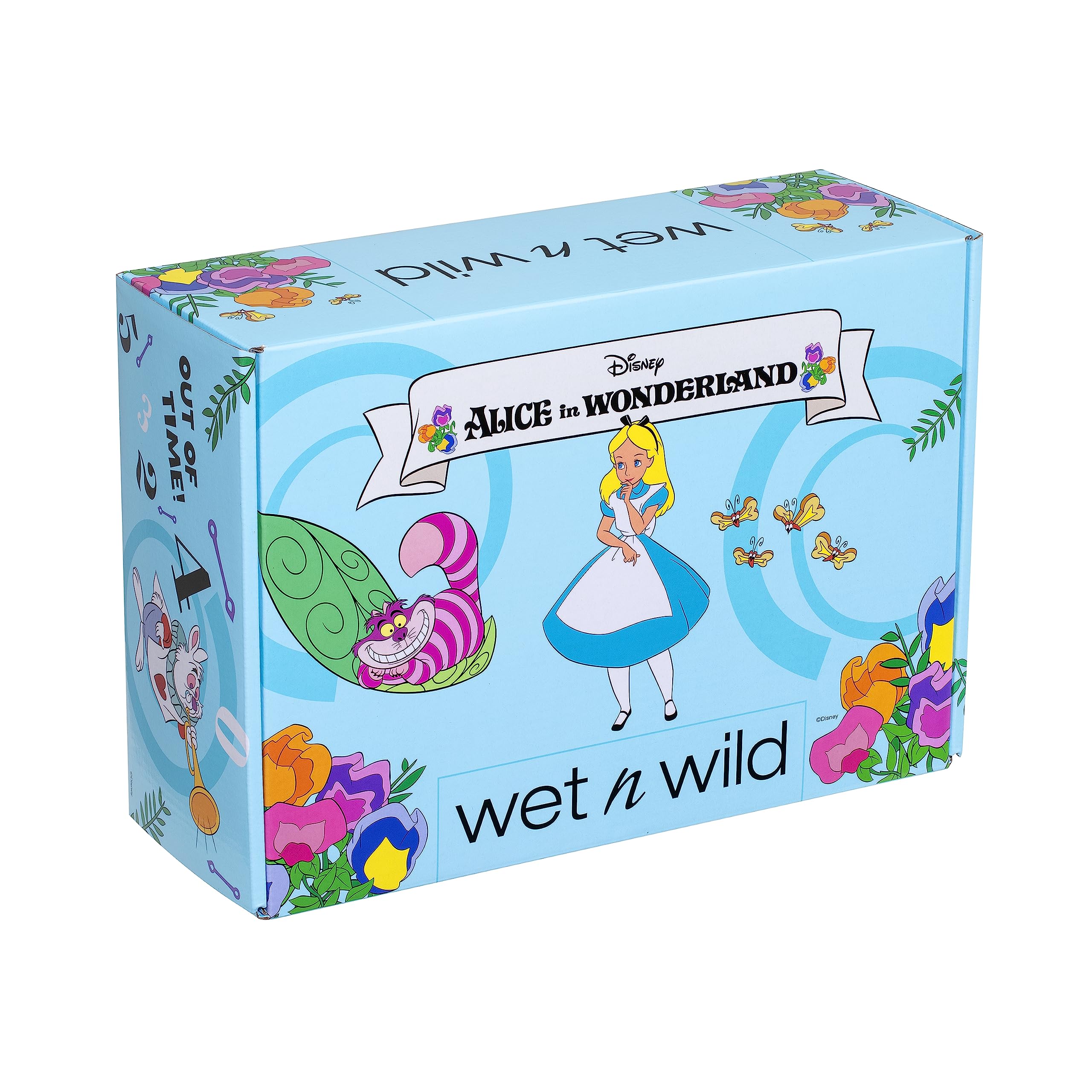 wet n wild Alice in Wonderland PR Box - Makeup Set with Versatile Brushes, Buildable & Blendable Palettes, Vibrant Colors, & Lip