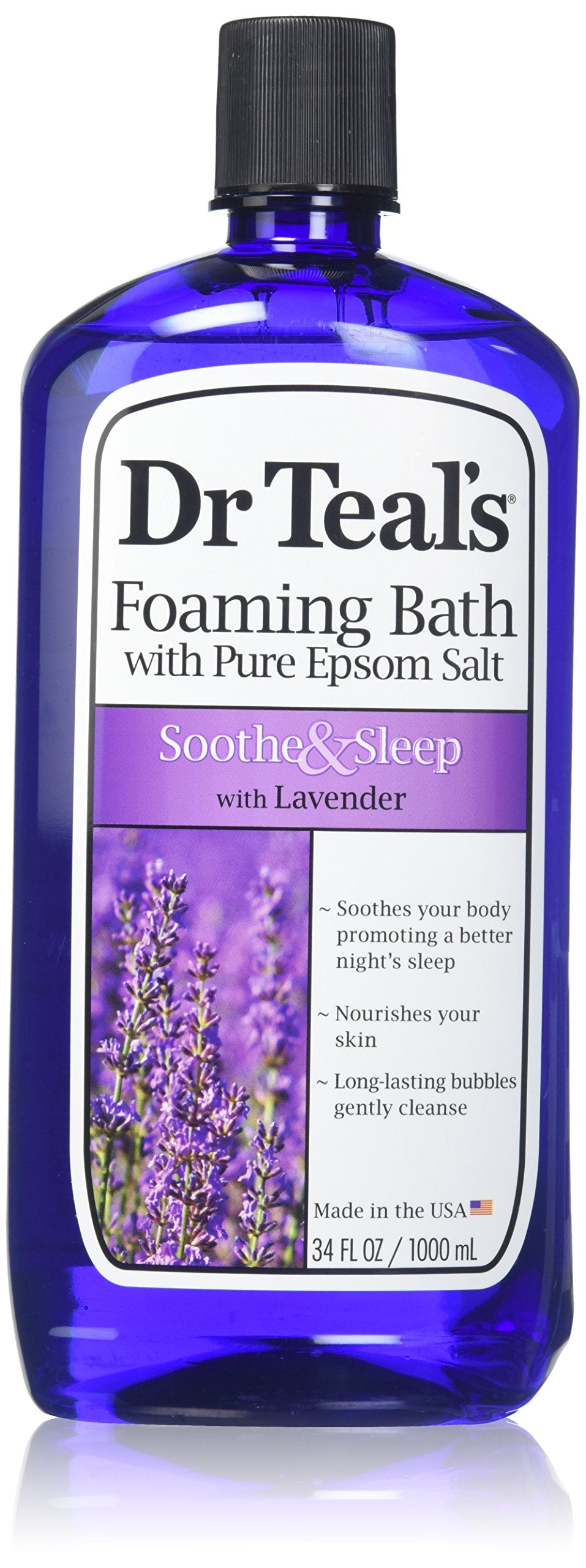 Dr. Teal'S Foaming Bath, Lavender, 34 Fluid Ounce,Pack Of 2