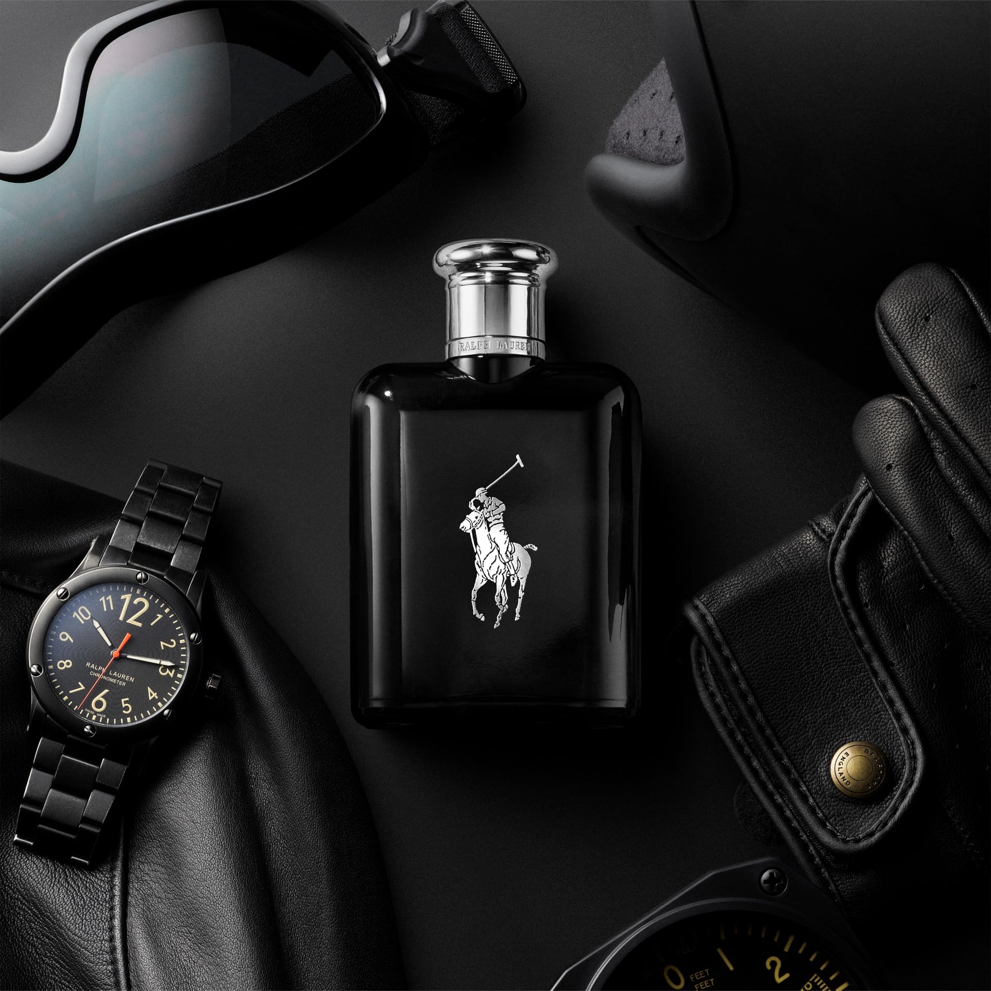 Polo Black By Ralph Lauren, 4.2 Oz Eau De Toilette Spray For Men