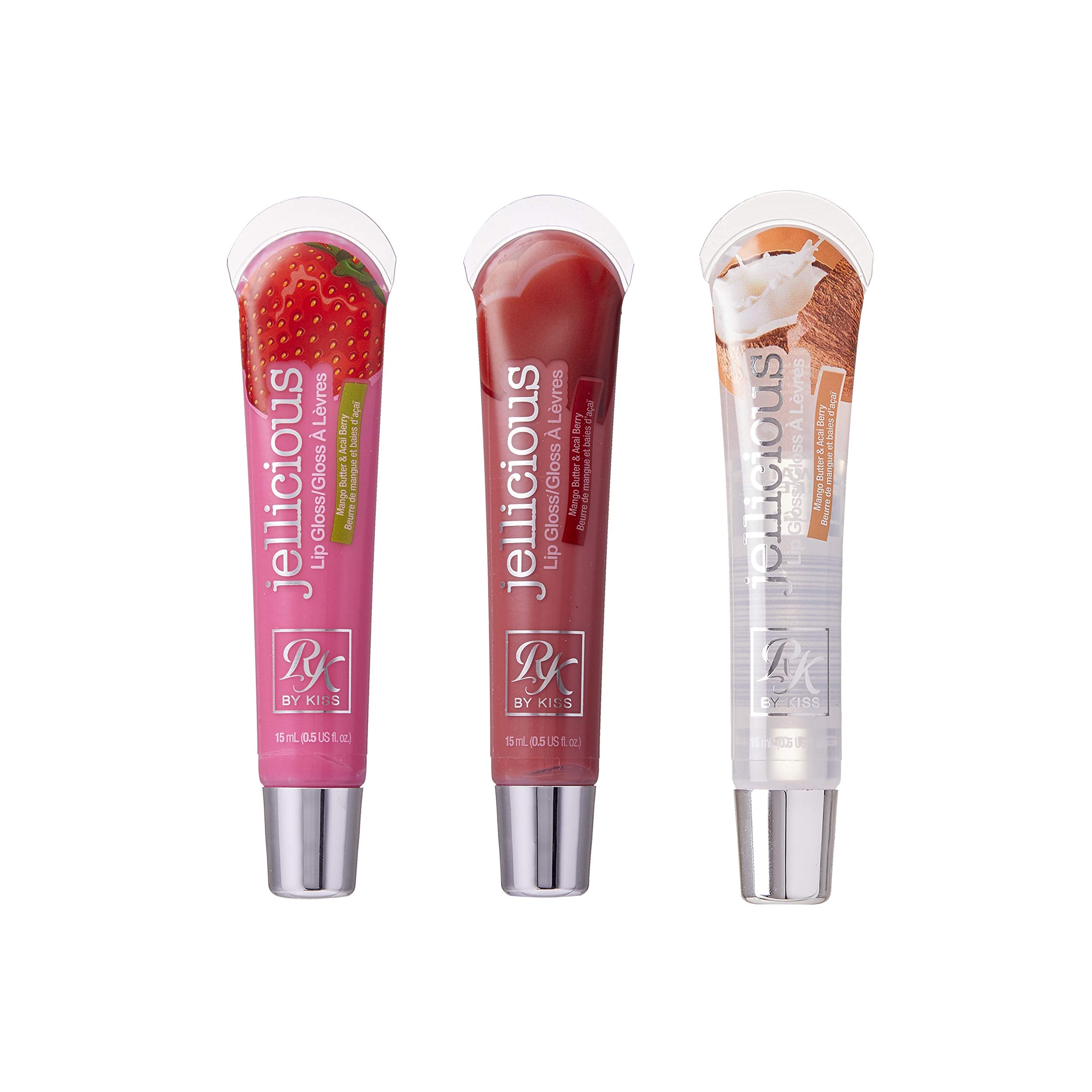 Ruby Kisses Jellicious Mouth Watering Lip Gloss (Jlg07&Jlg10&Jlg13) Long Lasting Shine