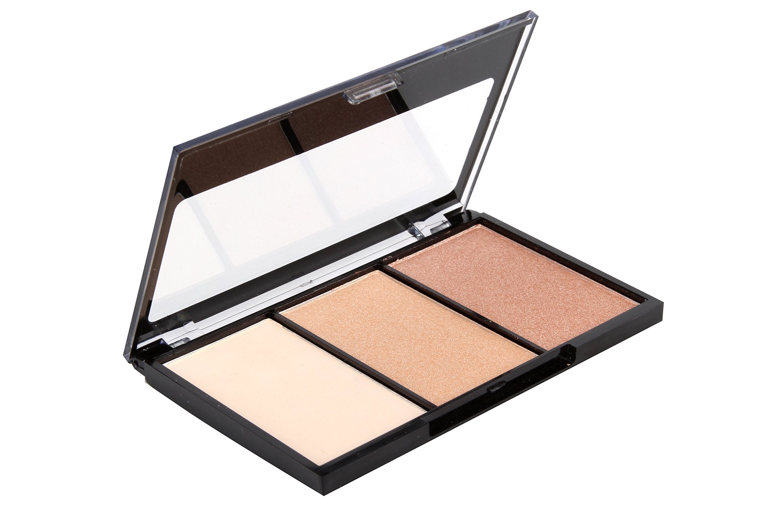BYS Highlighting Trio Palette Illuminate - 1 Matte and 2 Shimmering Shades makeup palette