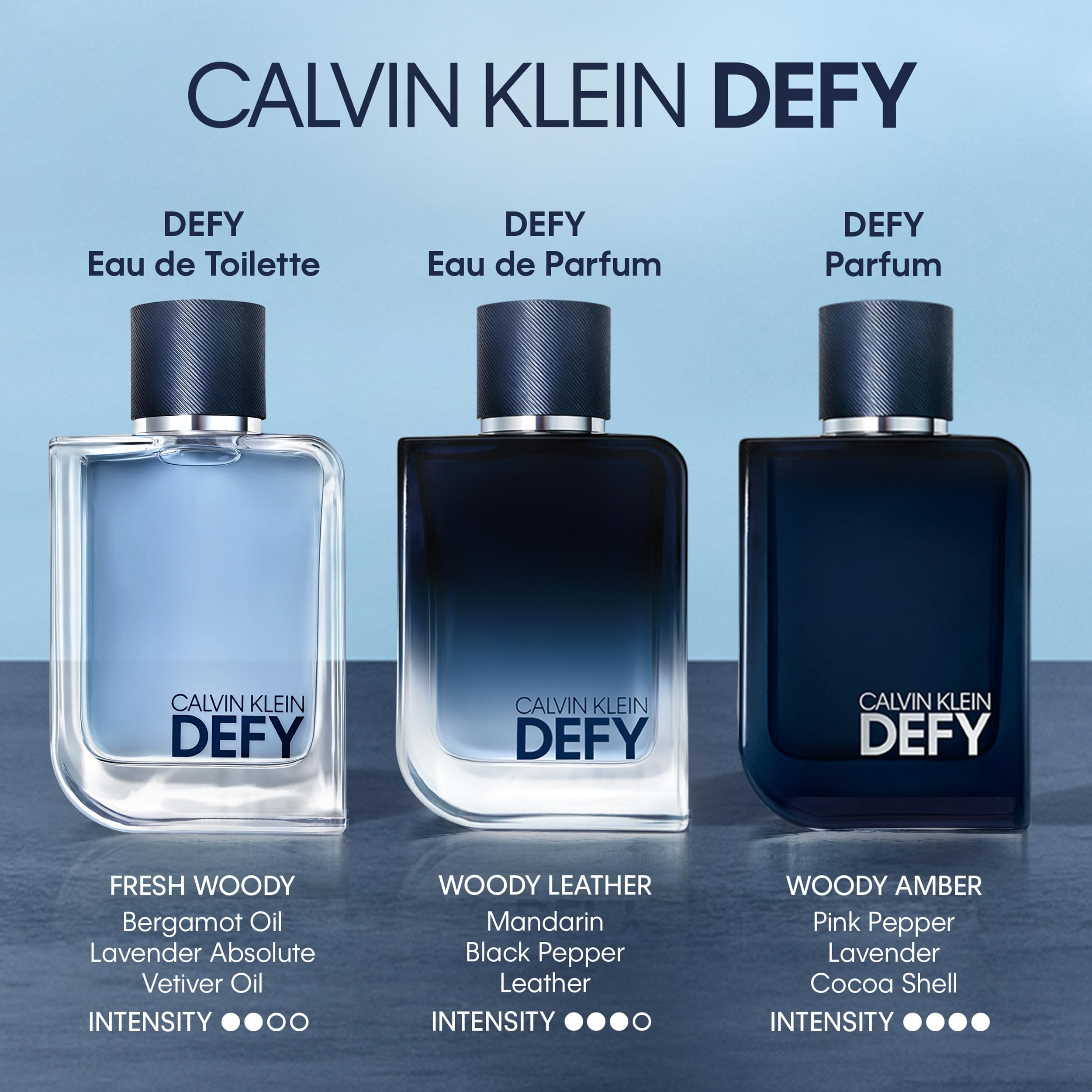 Calvin Klein Defy Men's Deodorant Natural Spray - With Notes of Bergamot Oil, Lavender Absolute, & Vetiver Oil- 5 fl oz.