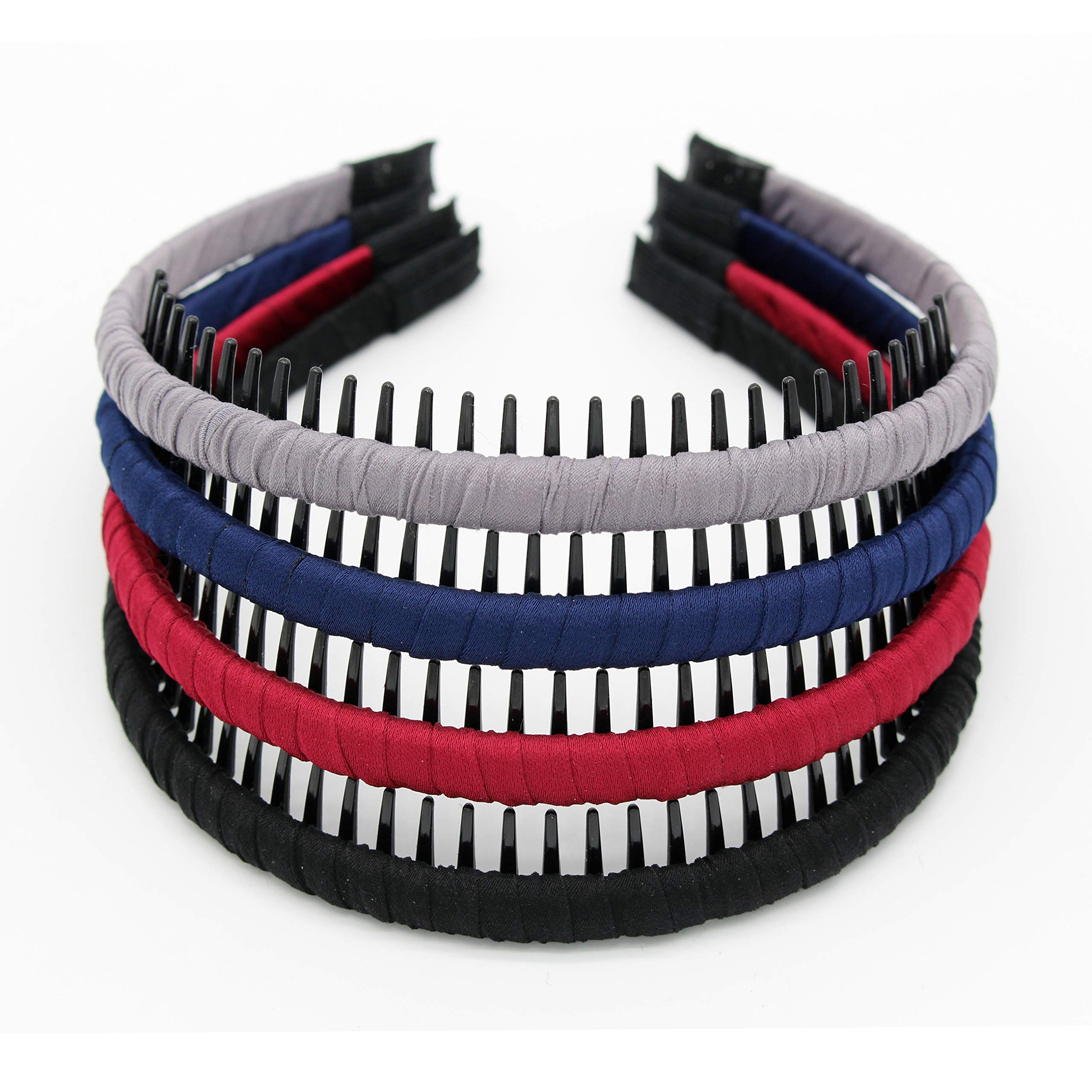 JOBAND Comfy headbands for women fashion short hair band teeth hair headband comb Hair Hoop Hairbands Non-slip Hair Accessories 