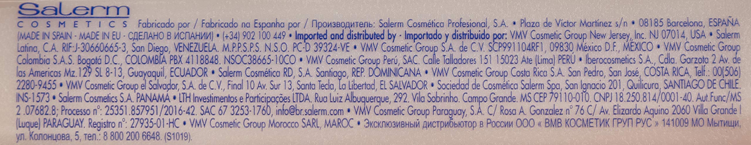 Salerm cosmetics Keratin Shot 1 Maintenance Shampoo, 18 Ounce