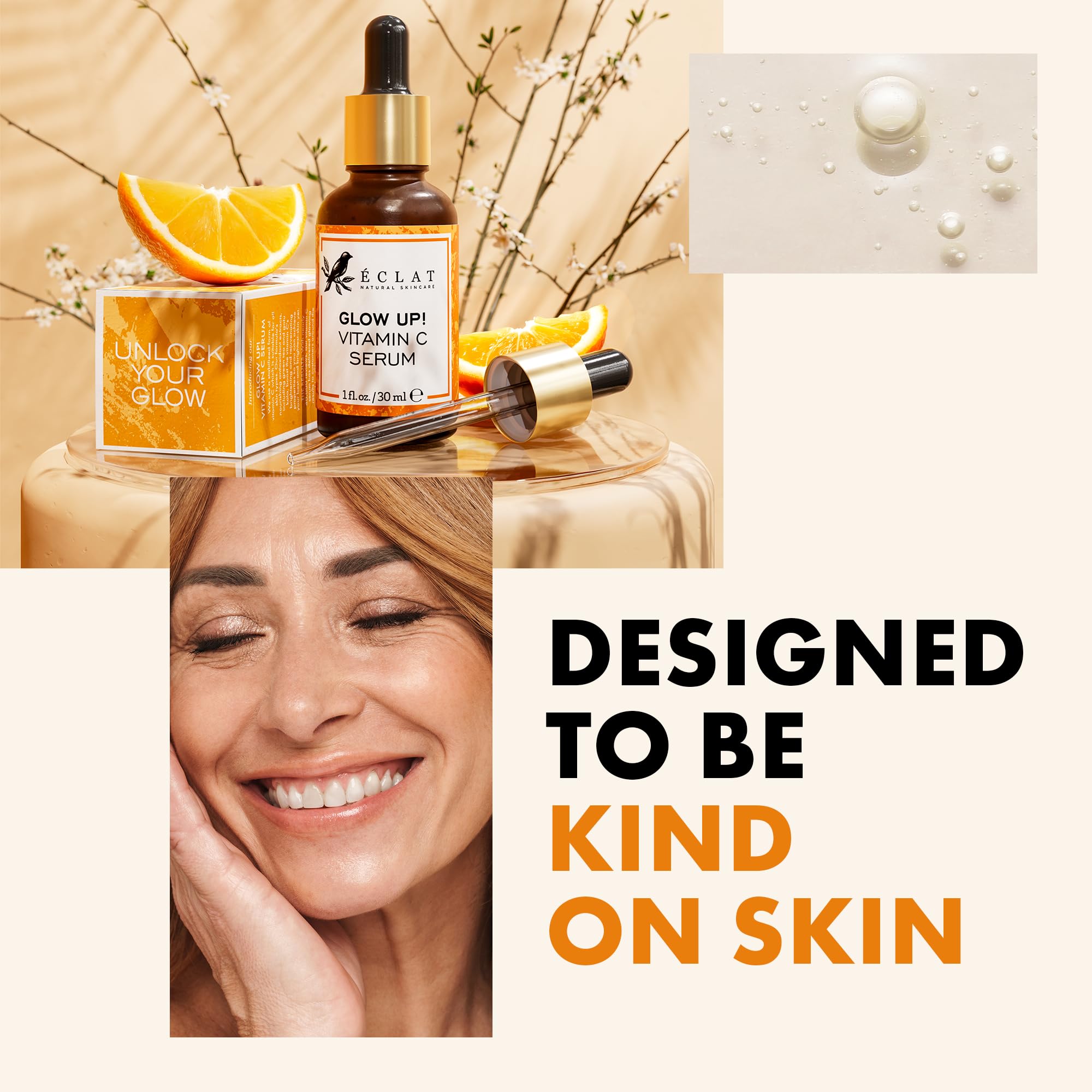 Pure Vitamin C Serum For Face 20% Vitamin C Facial Serums With Hyaluronic Acid Retinol Vit E Antioxidant Vitamin C Face Oil Skin