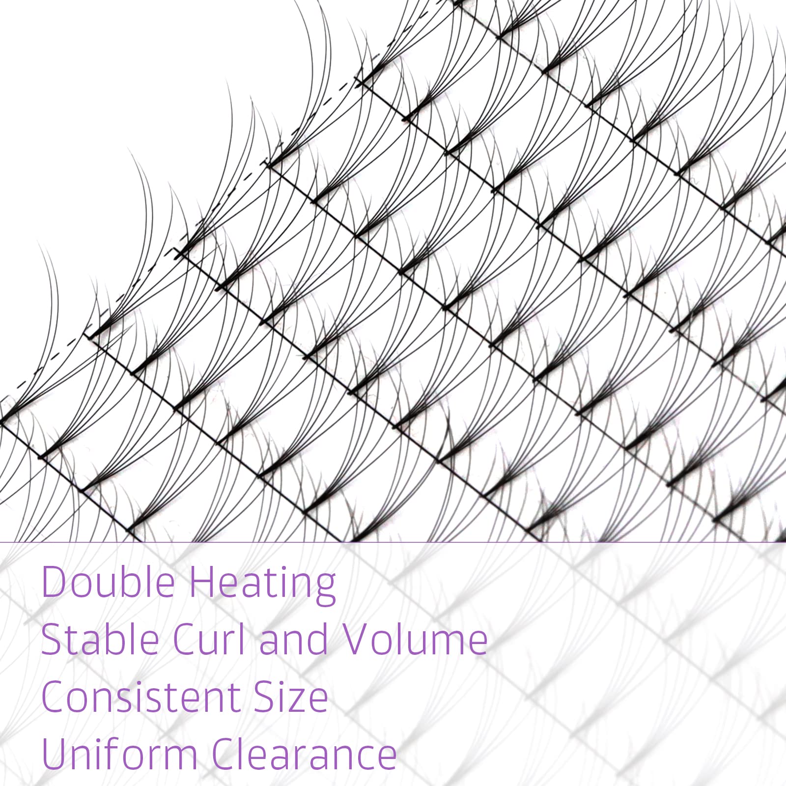 Emeda 180 Fans Premade Fans Eyelash Extensions Pointy Base Thin Base 5D Stable D Curl Premade Lash Extensions Fans Pre Fanned Vo