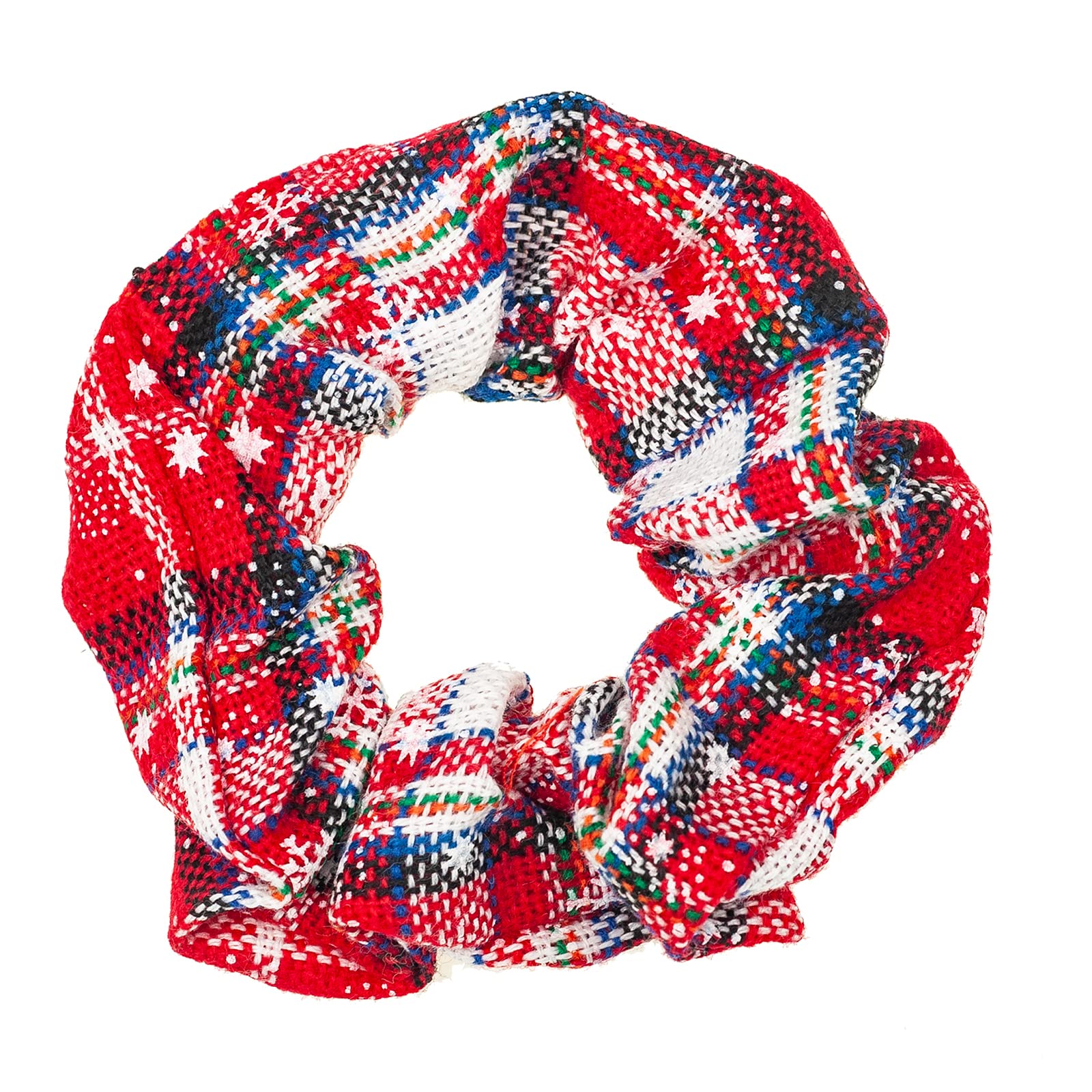 Scrunchies for Hair, Christmas Styles Hair Scrunchies for Women, Bandana Scrunchies, 5PCS Bandana Scrunchy Hair Ties, Scrunchies
