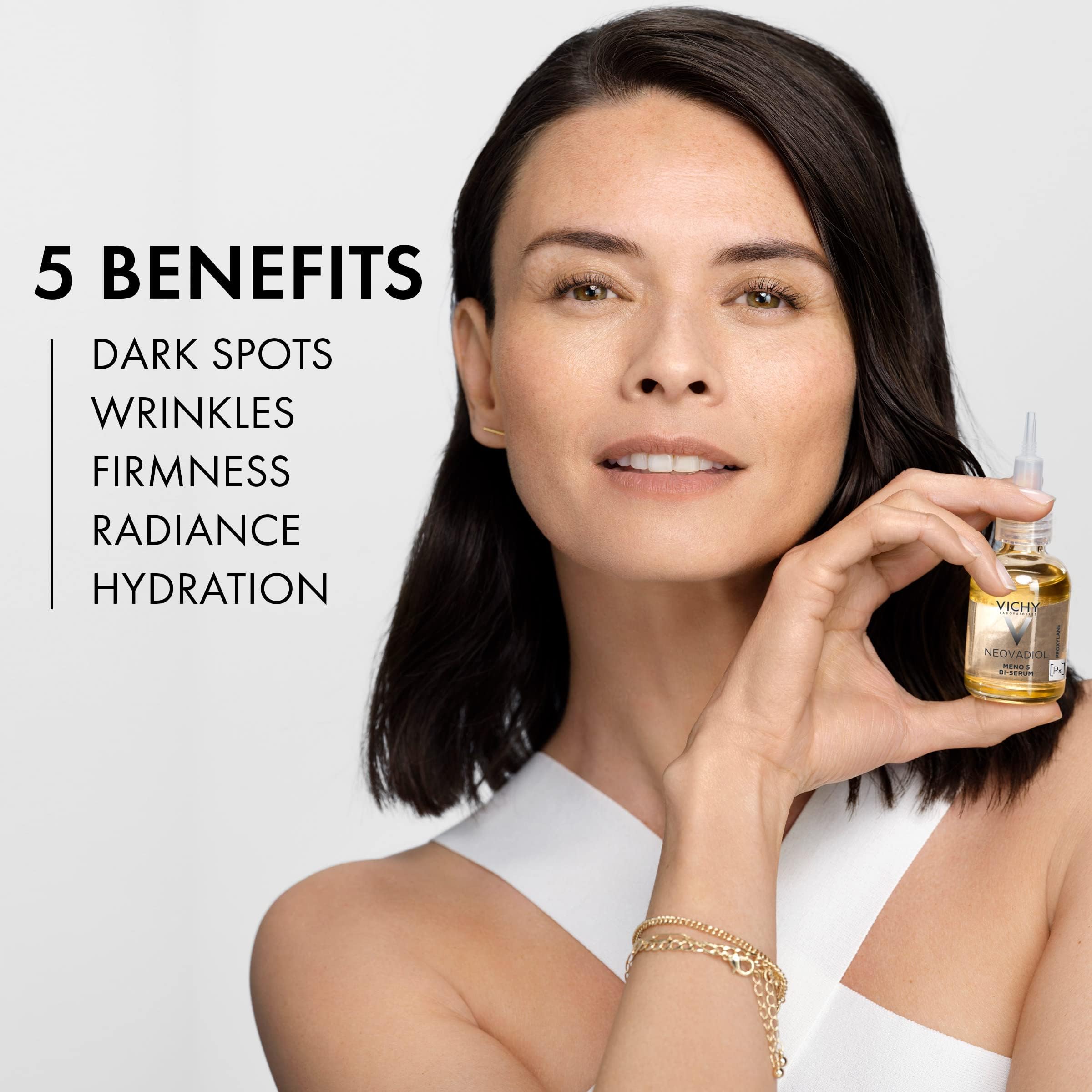 Vichy Neovadiol Serum for Peri and Post Menopause  Anti Aging Serum to Reduce Wrinkles and Dark Spots  Dermatologist Tested  101