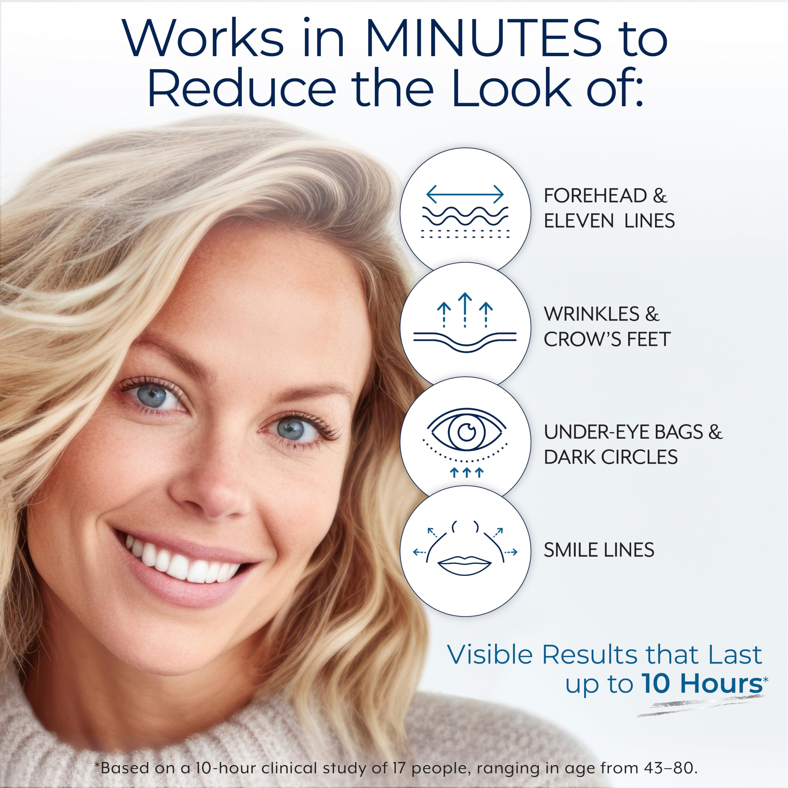 Plexaderm Rapid Reduction Eye Serum - Advanced Formula Anti Aging Visibly Reduces Under-Eye Bags, Wrinkles, Dark Circles, Fine L