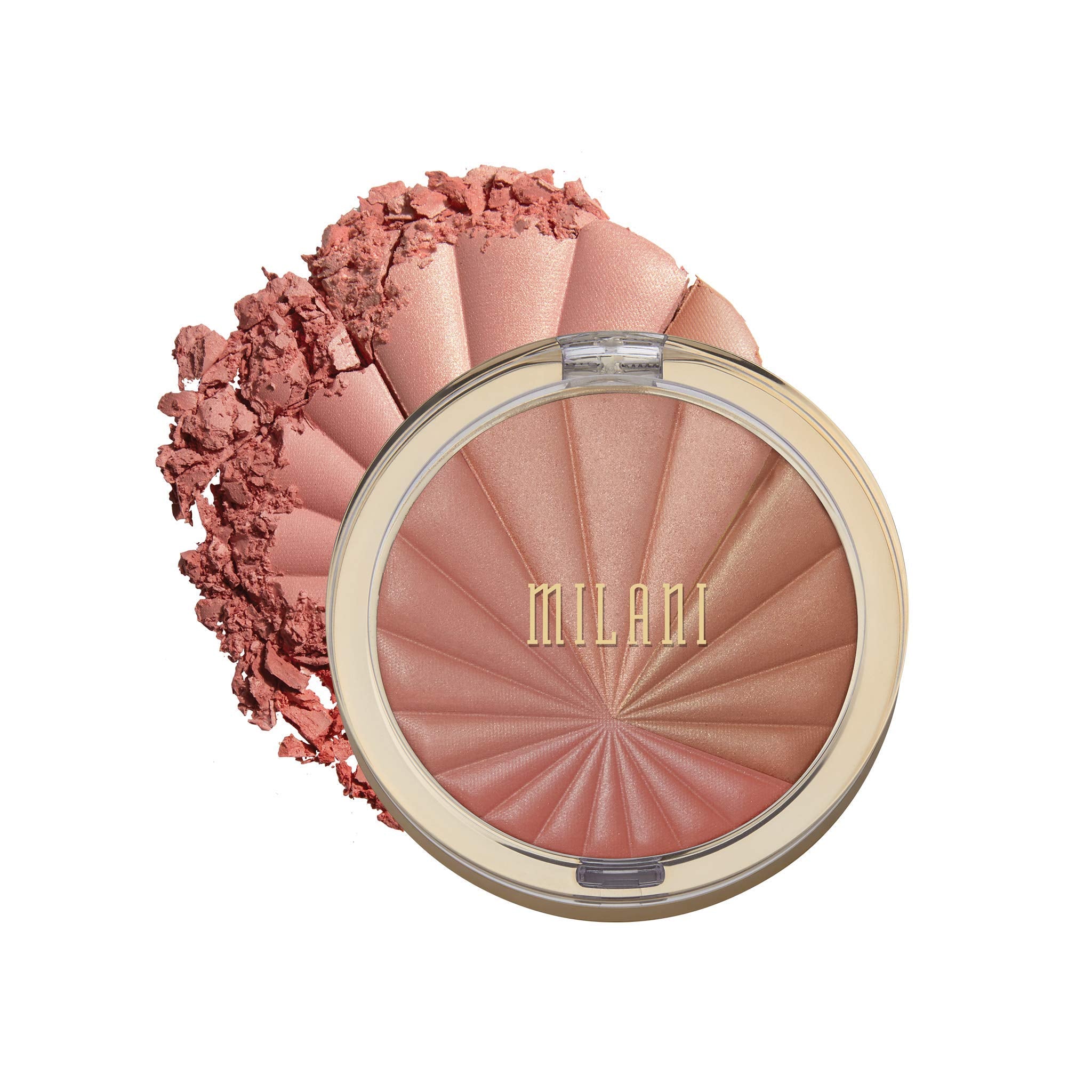 Milani Color Harmony Blush Palette - Berry Rays (0.3 Ounce) Vegan, Cruelty-Free Powder Blush Compact - Shape, Contour & Highligh