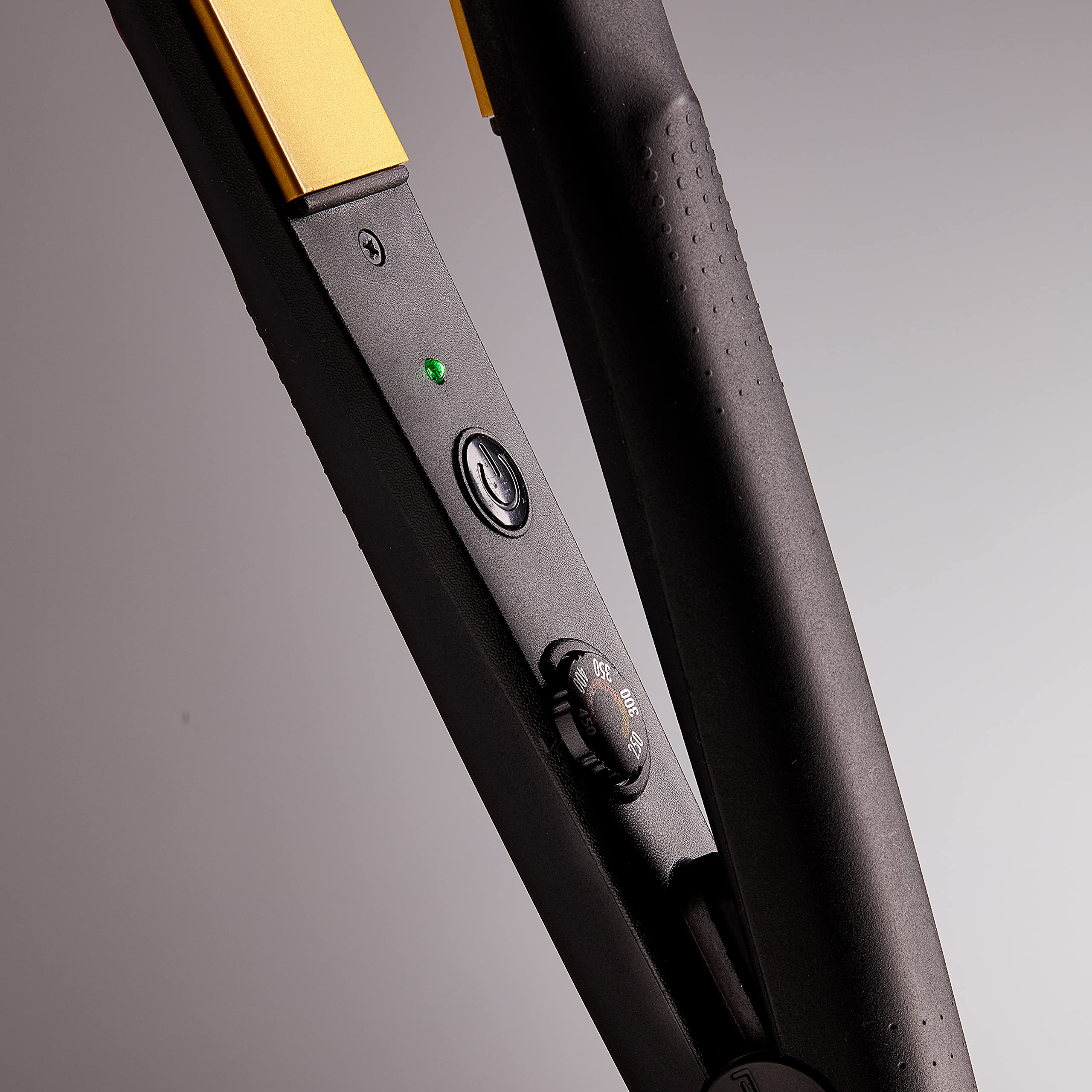 Red by Kiss 1'' Ceramic Tourmaline Flat Iron with Temperature Control