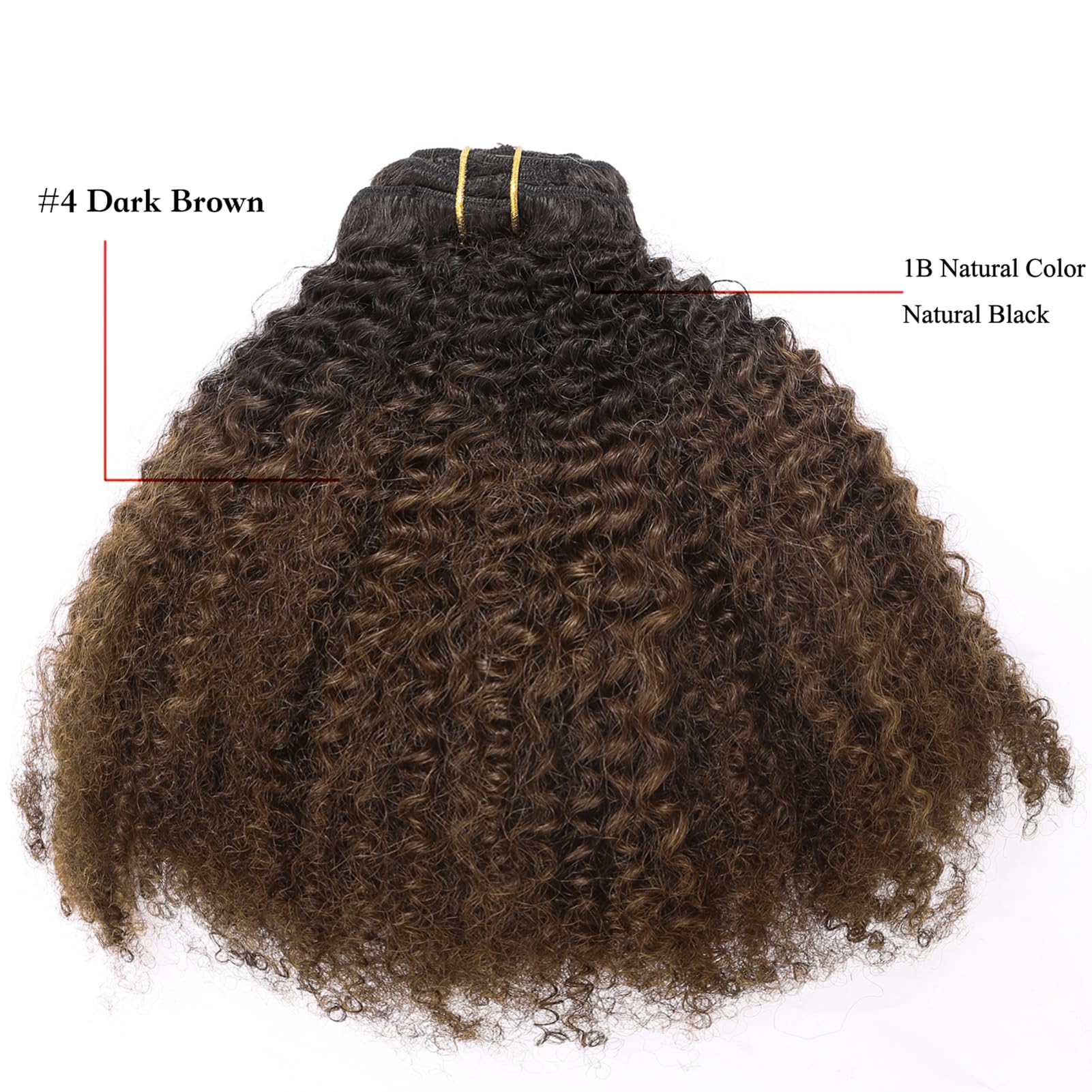 Loxxy Hair Afro Kinky Clip Ins Human Hair Extensions 3C 4A Clip In Hair Extensions For Afro Black Women Double Weft Curly Clip i