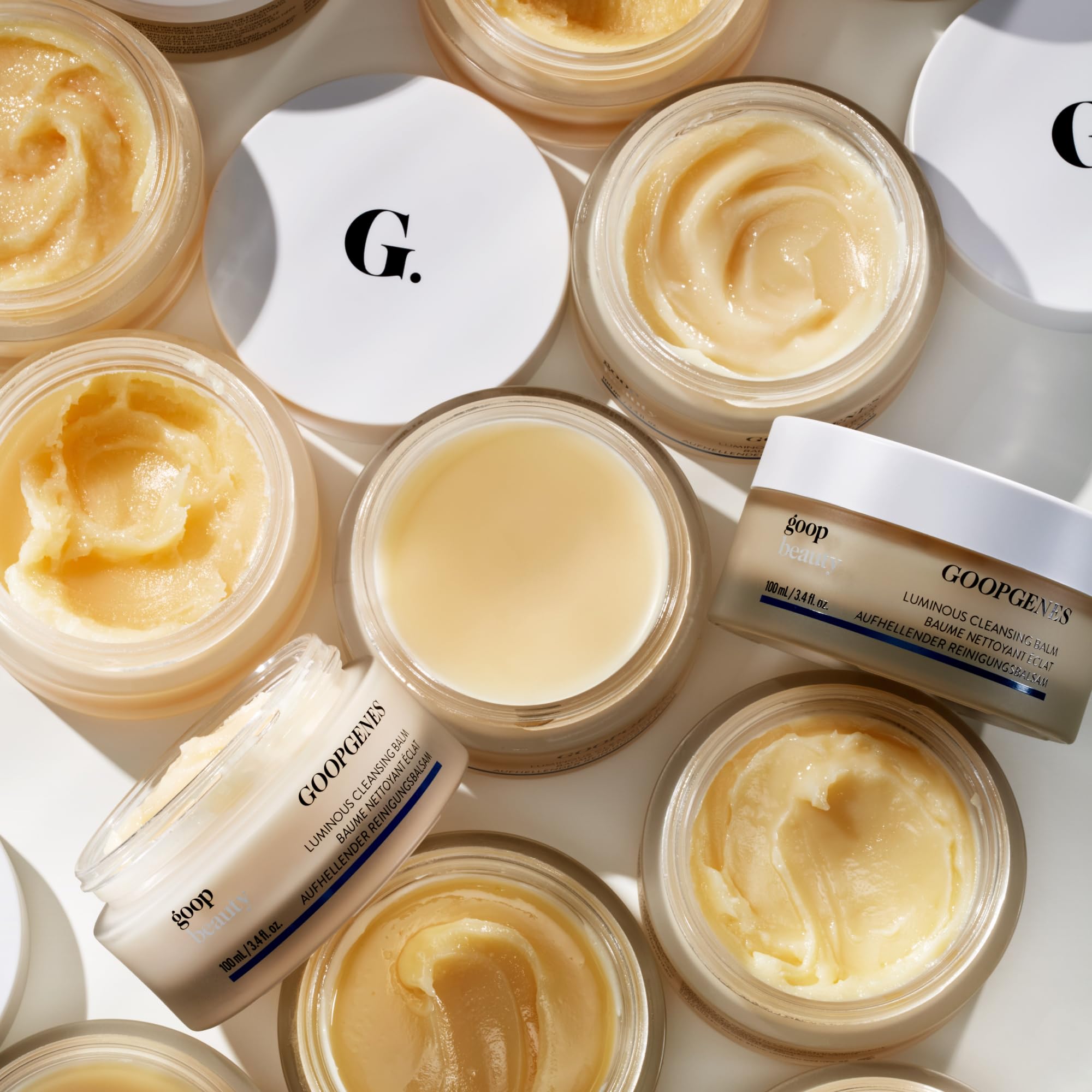 Goop Beauty Cleansing Balm | Makeup Remover & Facial Cleanser For Sensitive Skin | Saffron Extract, Vitamin E, & Biofermented Cl