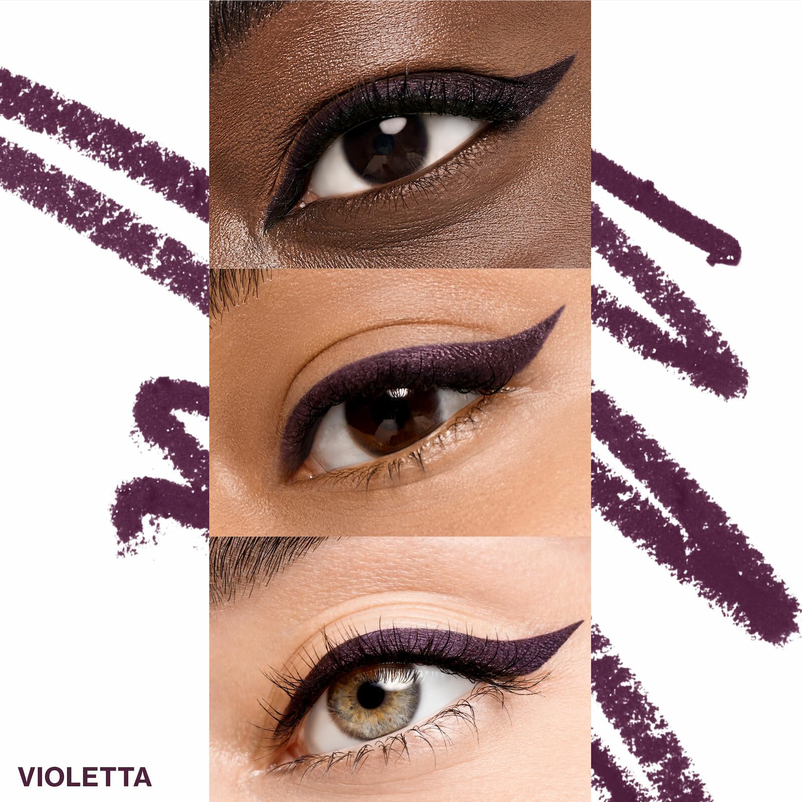 Smashbox Always Sharp Longwear Waterproof Kohl Eyeliner Pencil | Self-Sharpening Cap, Waterproof + High Pigment, Violetta