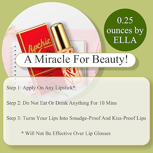 Lip Chic By Ella Lip Chic All Day Lipstick Sealer - 0.25 oz, Model LC4589