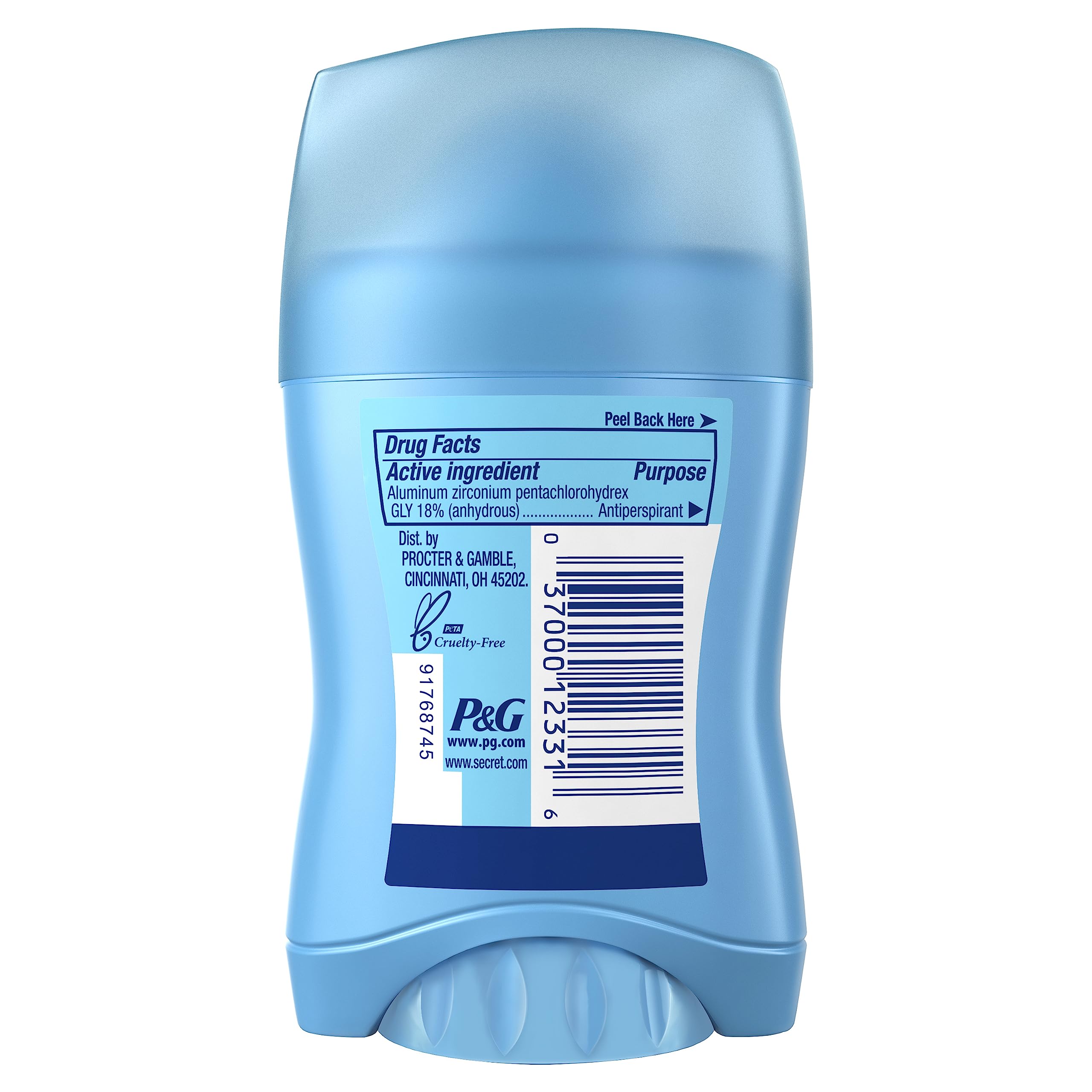 Secret Anti-Perspirant Deodorant Invisible Solid Powder Fresh 1.60 oz (Pack of 2)