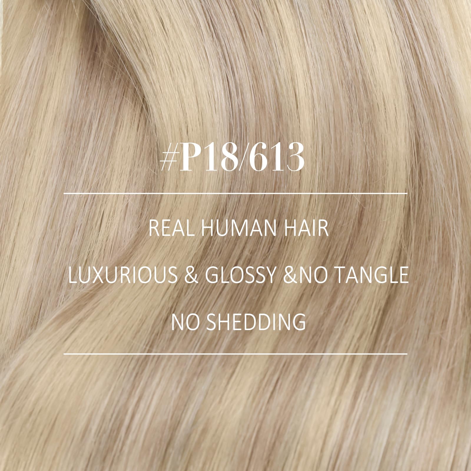 YoungSee Weft Human Hair Extensions, Blonde Highlight Weft Extensions Human Hair, Warm Ash Blonde Highlights Bleach Blonde Sew i