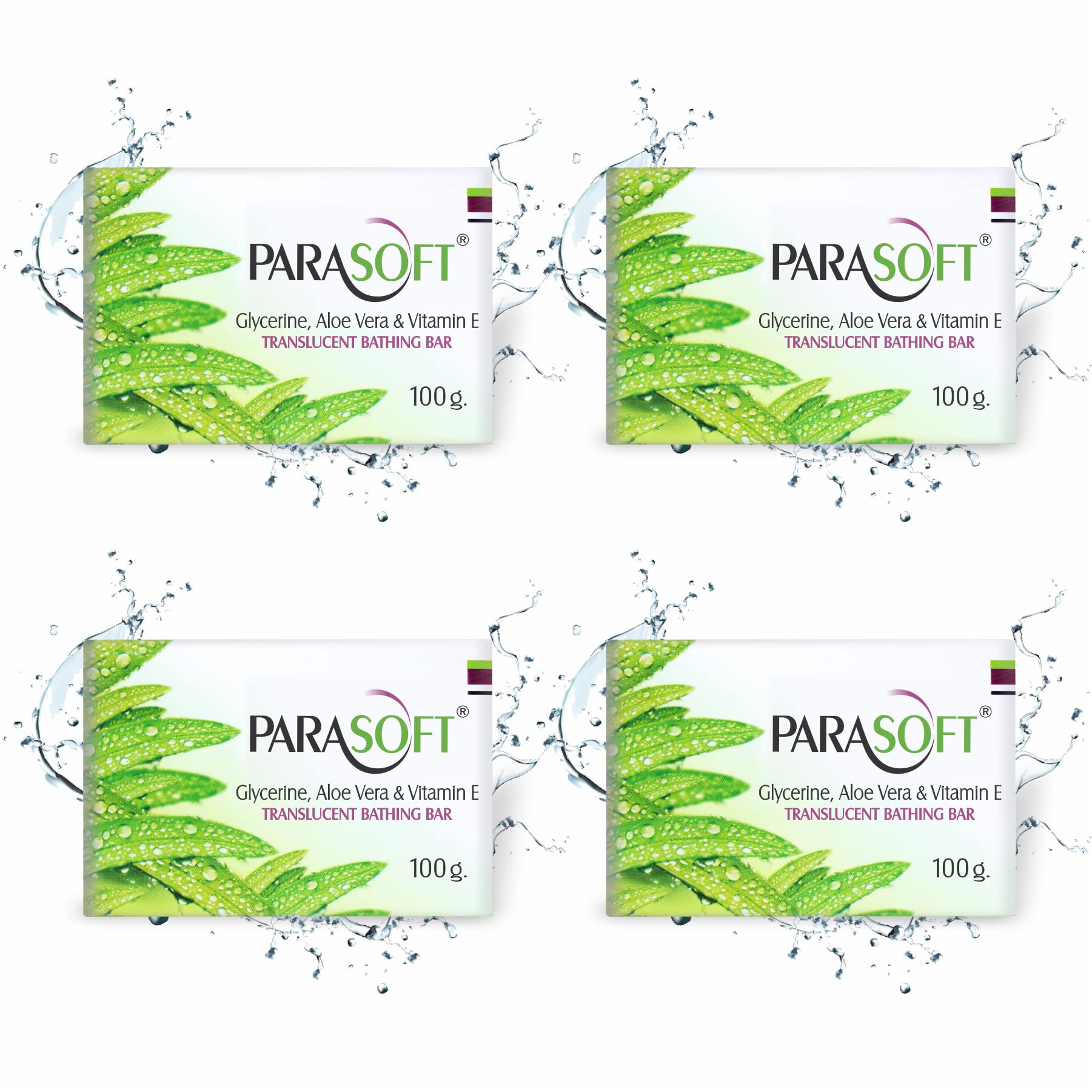 Parasoft Moisturising Cleansing Body Soap For Dry Skin with Goodness of Aloe Vera, Glycerine & Vitamin E For Purification, Sensi