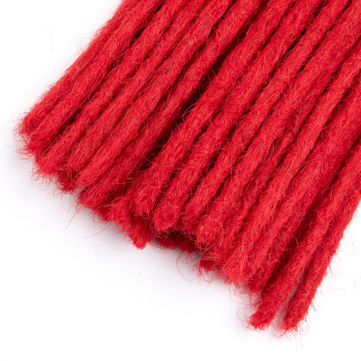 Teresa Small 100% Human Hair Dreadlock Extensions for Men/Women/Kids 0.4cm Width Full Hand-made Permanent Dread Locs Human Hair