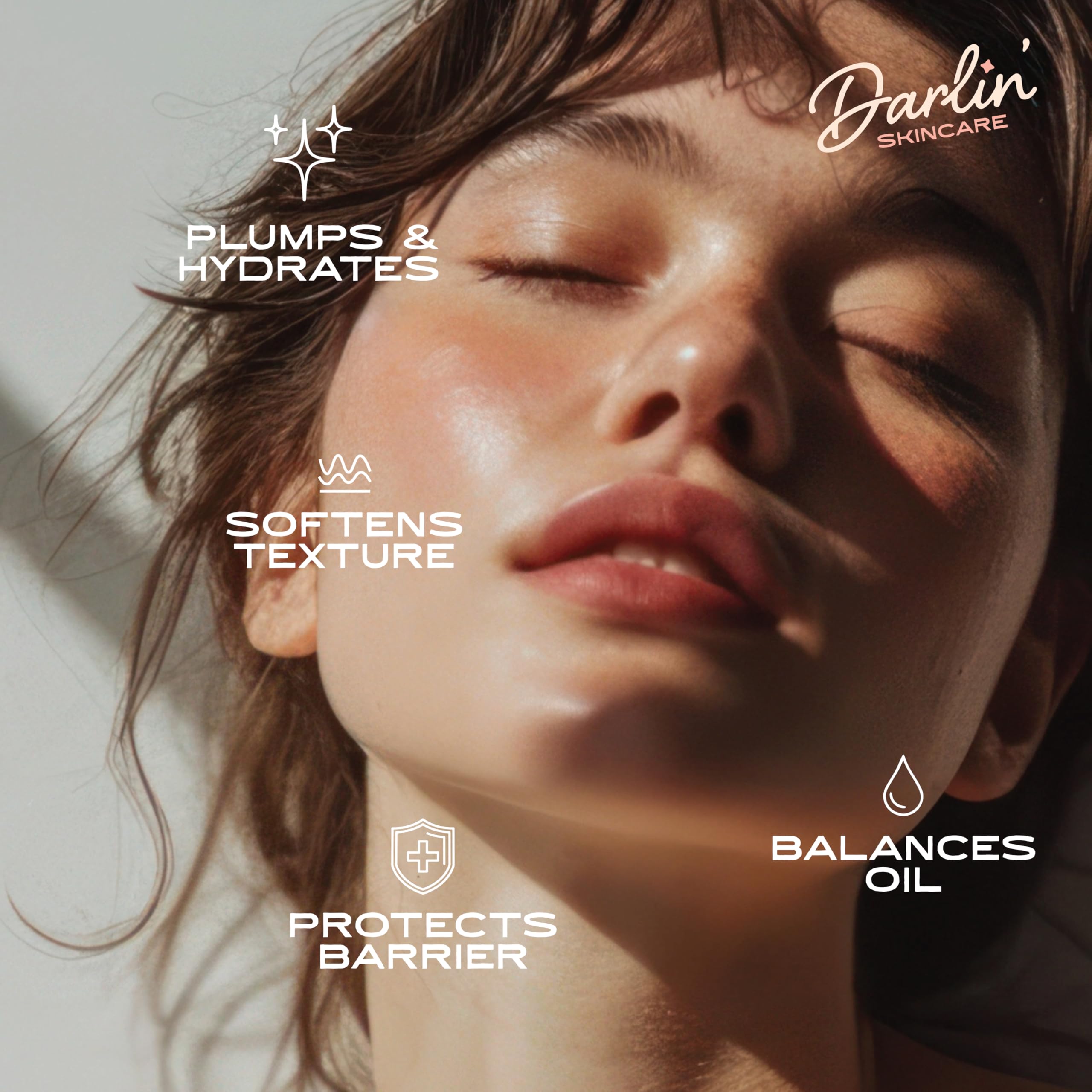 Darlin' Skincare Tallow Face Balm Moisturizer, Organic Grass-Fed Beef Tallow For Glowy Skin, Luxury Nontoxic Clean Beauty For Ac