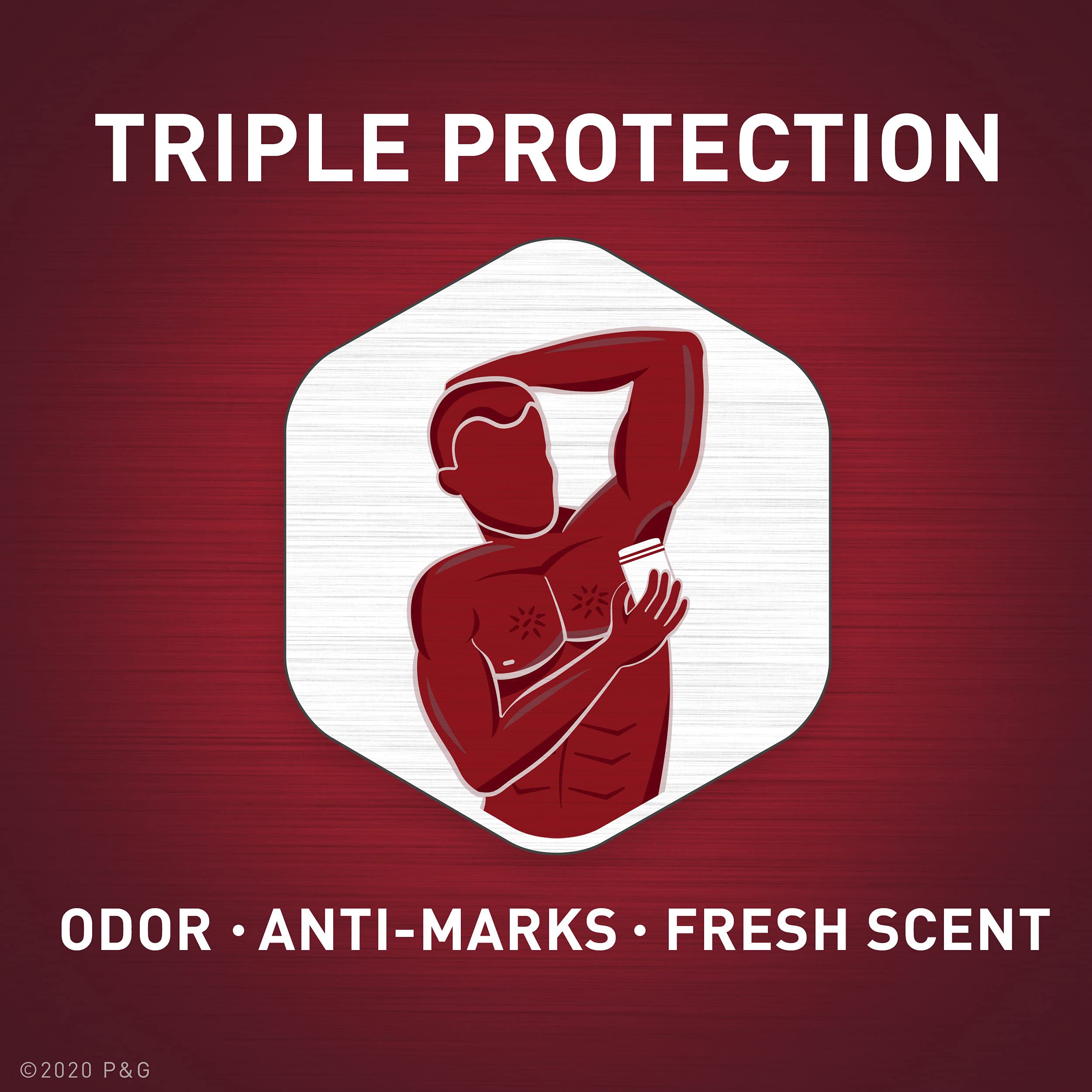 Old Spice Men's Triple Protection Antiperspirant & Deodorant, Sweat Defense, Stronger Swagger, 2.6oz
