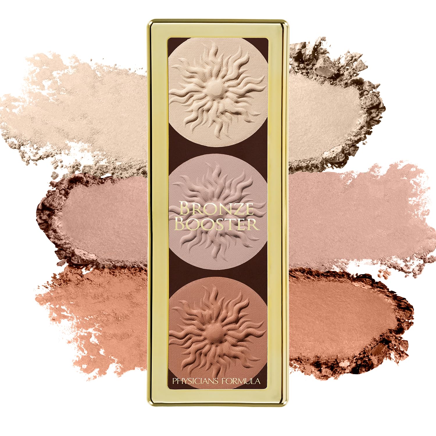Physicians Formula Bronze Booster Highlight & Contour Powder Palette, Matte Sculpting,-Fragrance Free, Paraben Free, Gluten Free