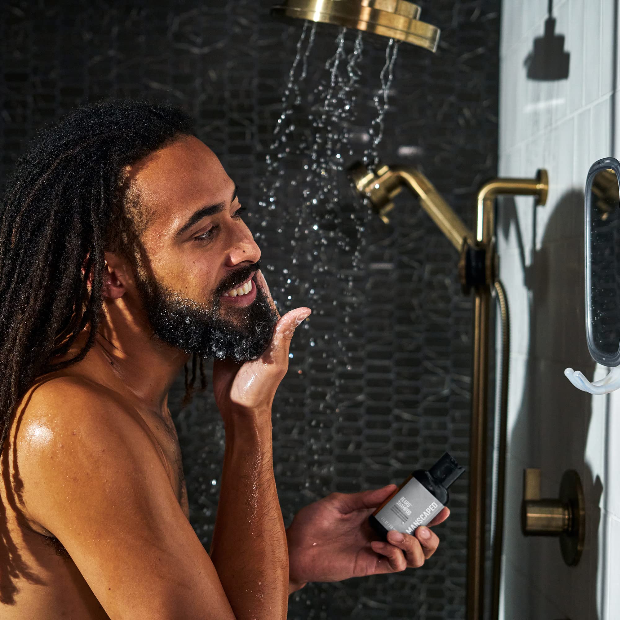 Manscaped Ultrapremium Beard Shampoo, Hydrating Cleanser With Eucalyptus, Rosemary, Lavender Essential Oils, Moisturizing Beard