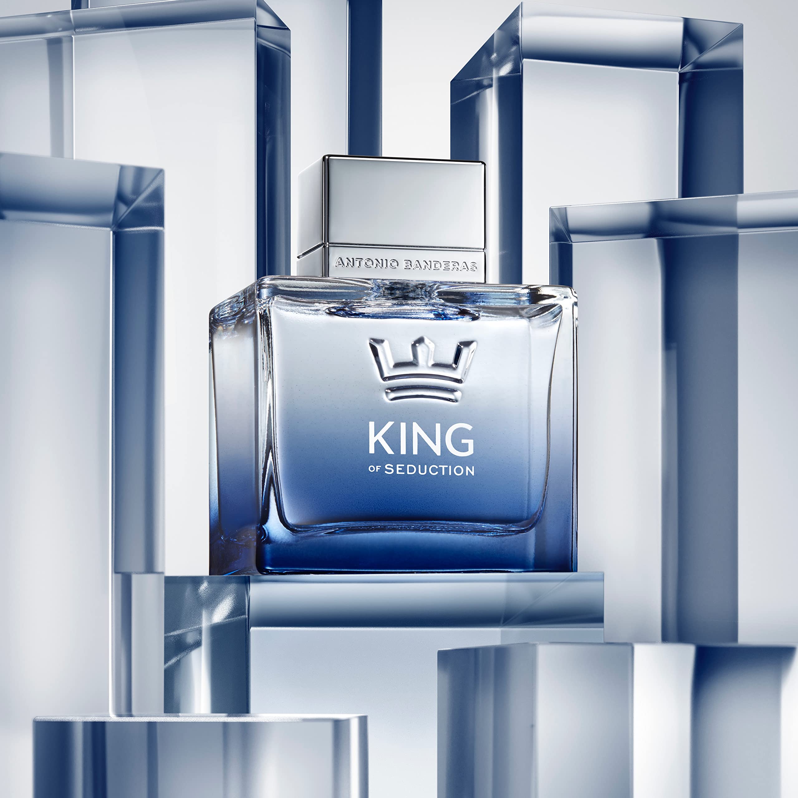 Banderas Antonio Perfumes - King of Seduction - Eau de Toilette for Men - Long Lasting - Masculine, Intense and Energetic Fragra