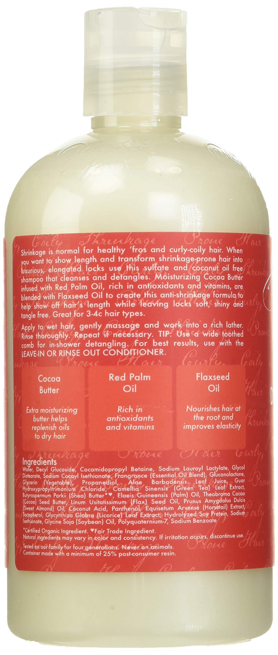 Shea Moisture Detangling Shampoo, 13.5 ounces