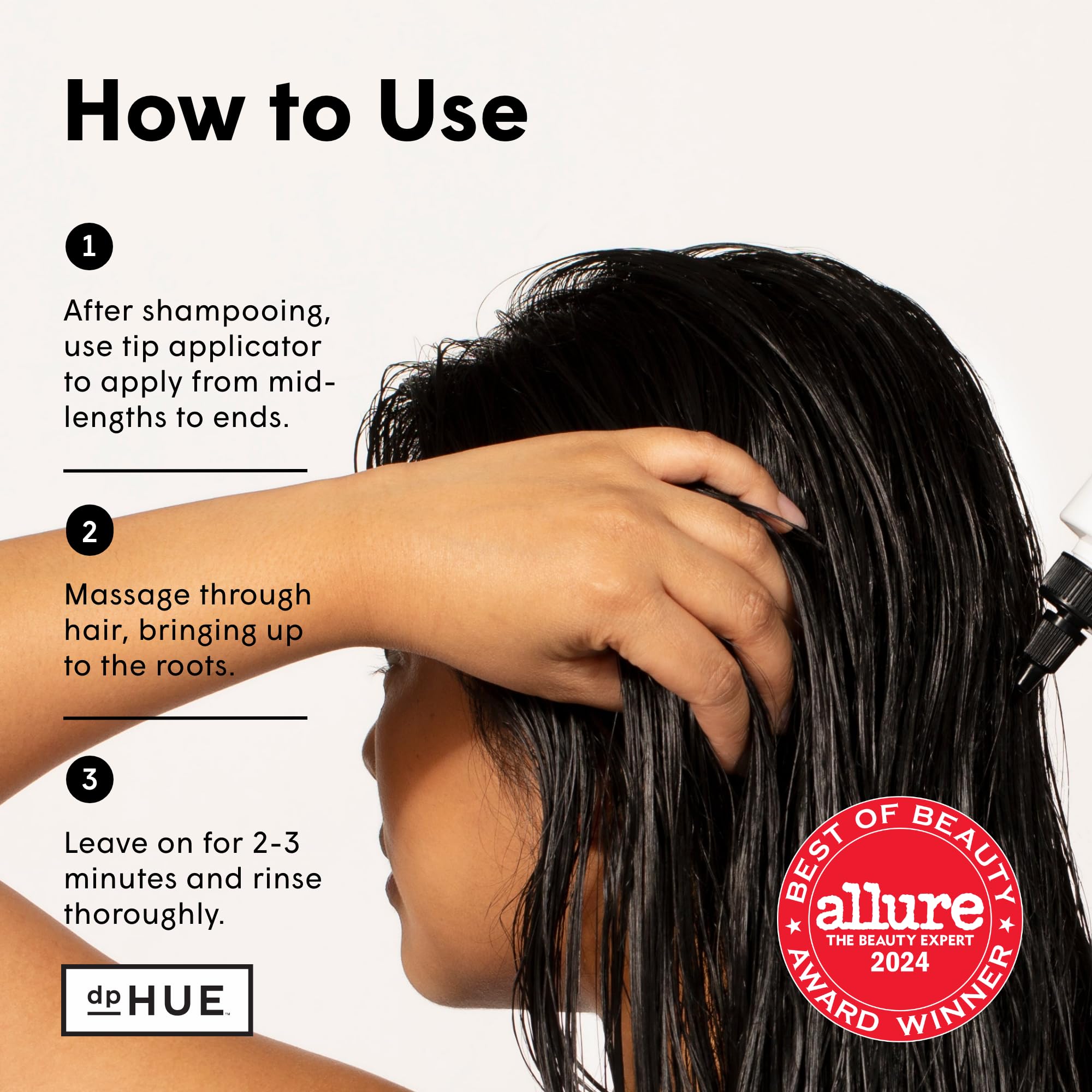 Dphue Glossy Glaze, Light-Medium Brown - 4 Fl Oz - In-Shower Conditioning Glaze For Luminous Shine & Sheer Color - Paraben, Sls