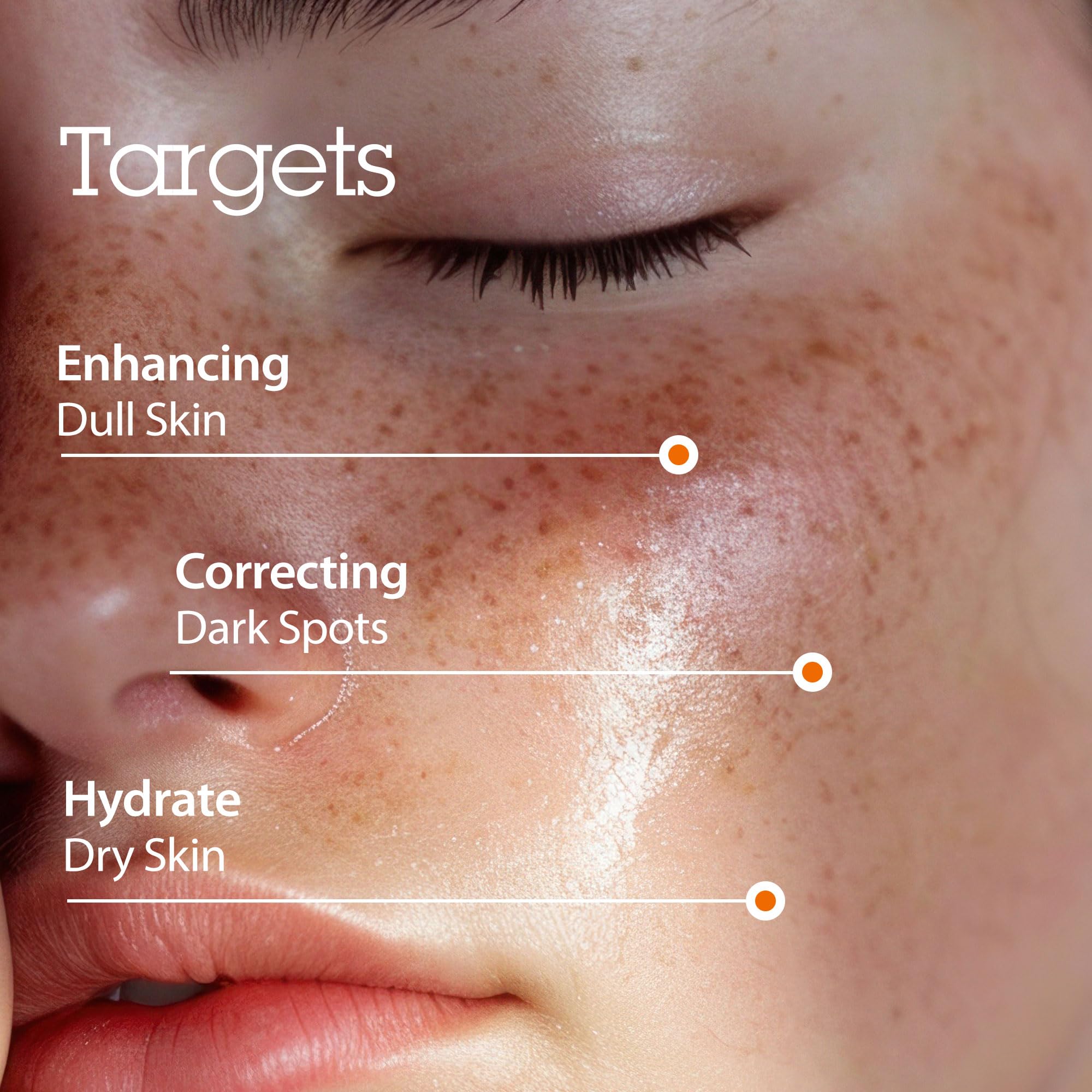 Blithe Pressed Serum Gold Apricot Korean Face Moisturizer - Creamy Niacinamide Serum For Natural Glow & Radiance, Freckle Remove