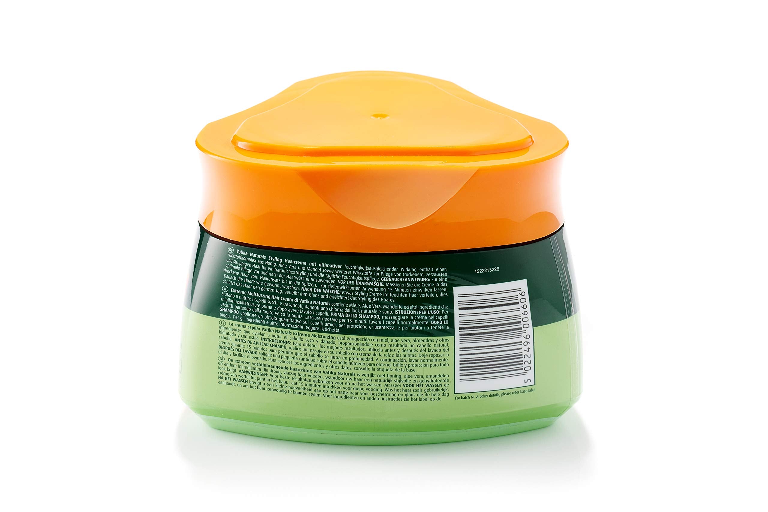 Dabur Vatika Naturals Hair Cream, Natural Moisturizing Hair Cream for Men and Women with All Hair Types - Short, Long, Curly, Dr