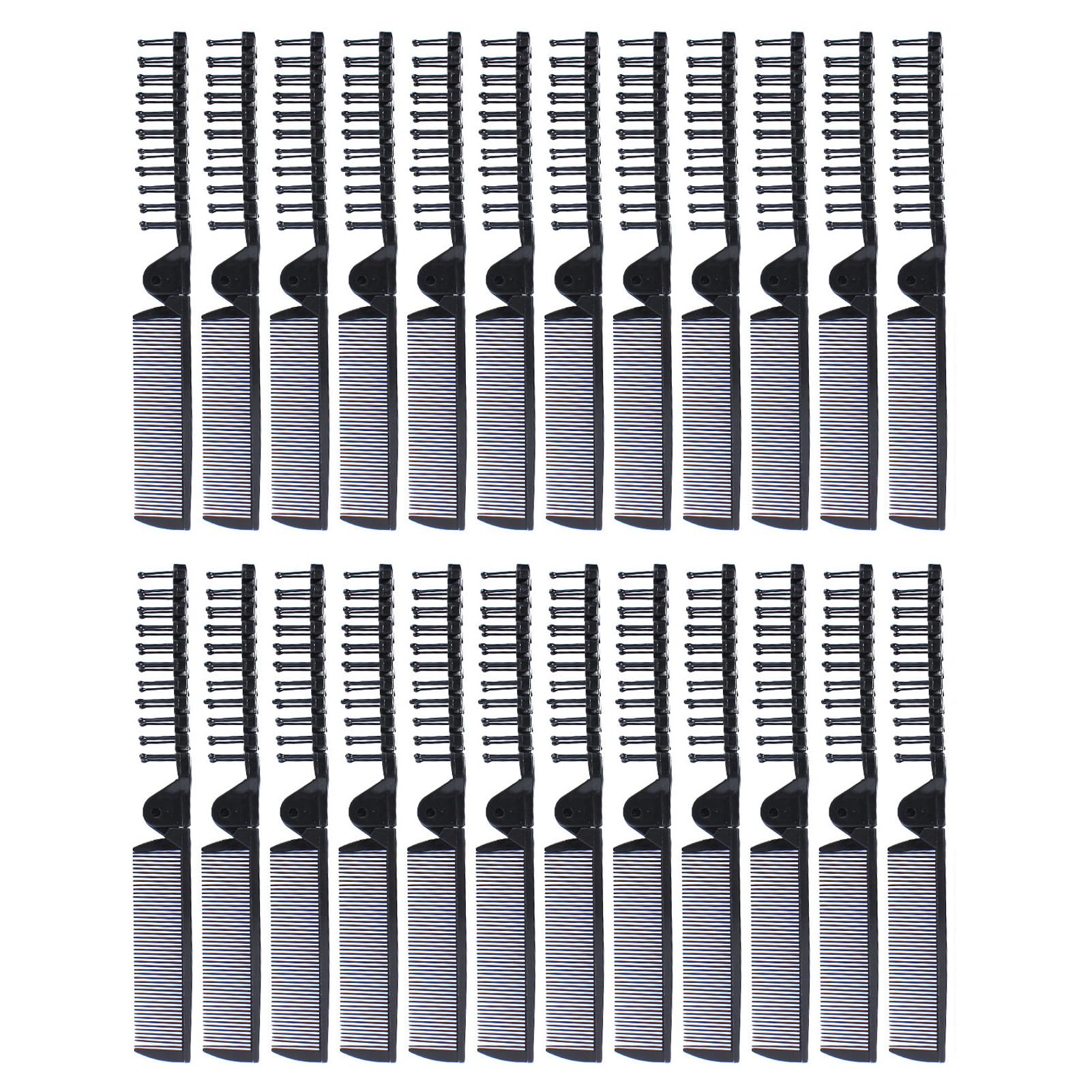 KEAIYYJ Folding Travel Comb Brush Combo Foldable Pocket Hair Comb 24Pack