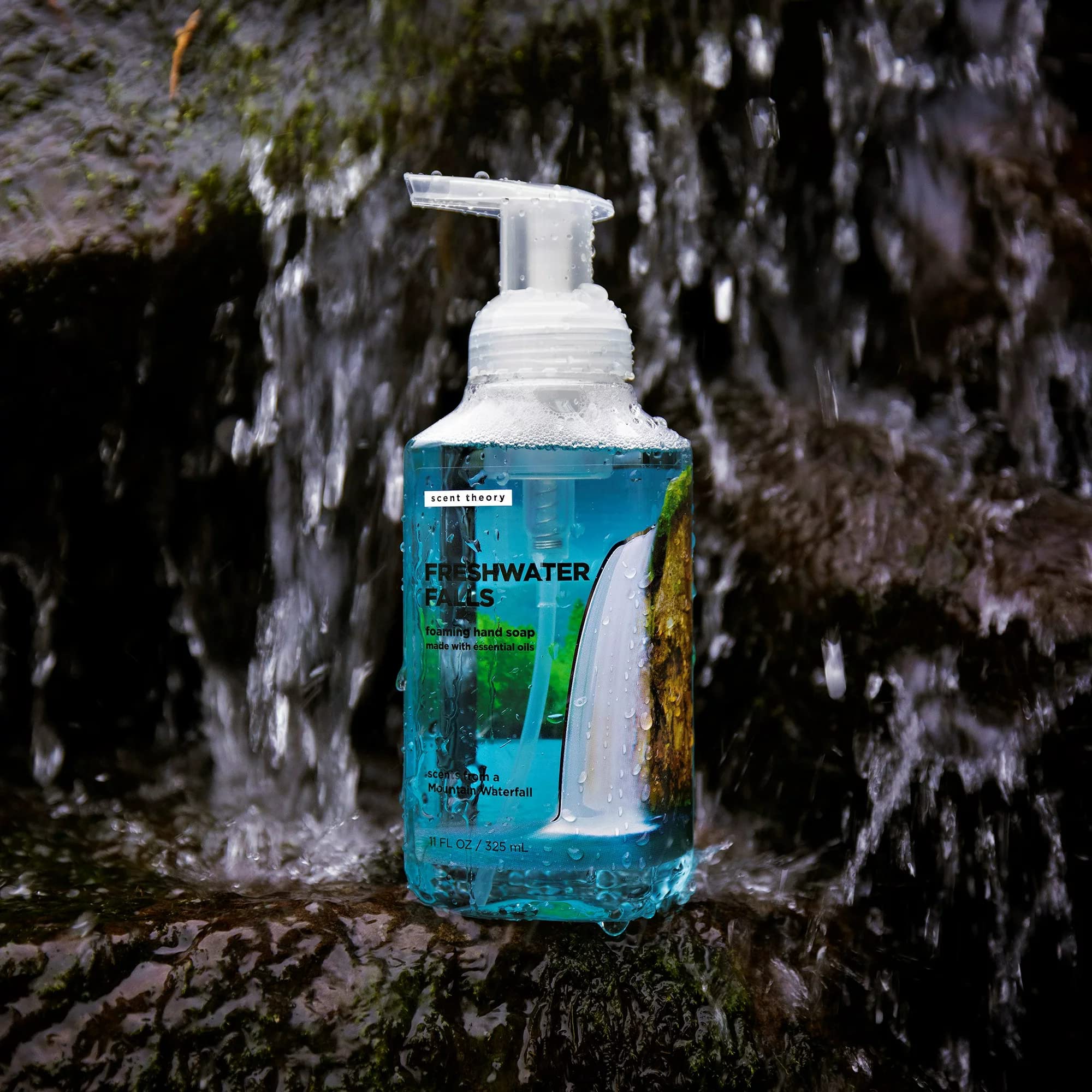 Scent Theory - Foaming Hand Soap - 11 Fl Oz - 4-Pack (Freshwater Falls)