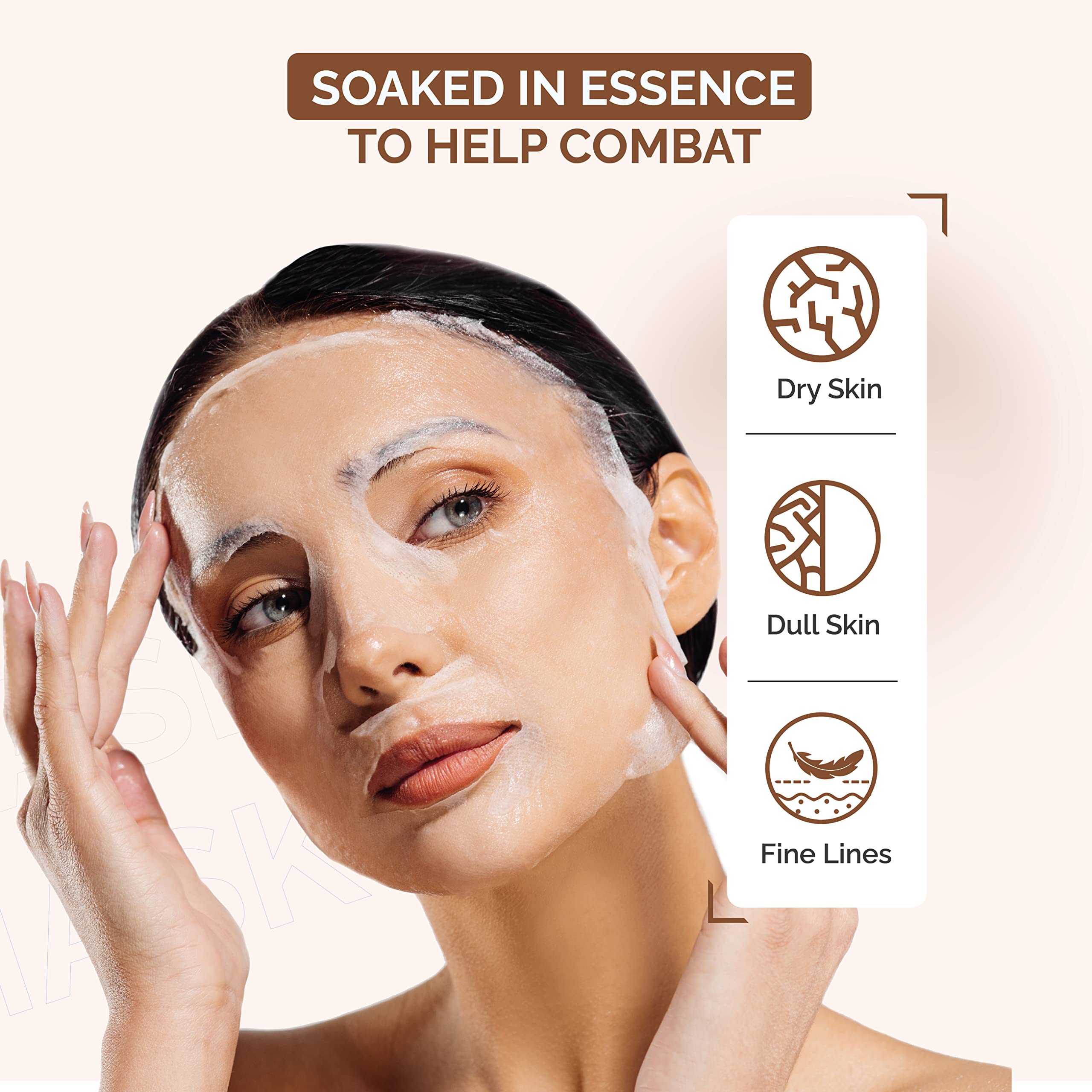 Beyond Intensive Ampoule Mask 2X Phytoplacenta (25Ml/0.85Fl Oz * 10 Sheets) - Dermatologically Tested Hypoallergenic Sheet Masks