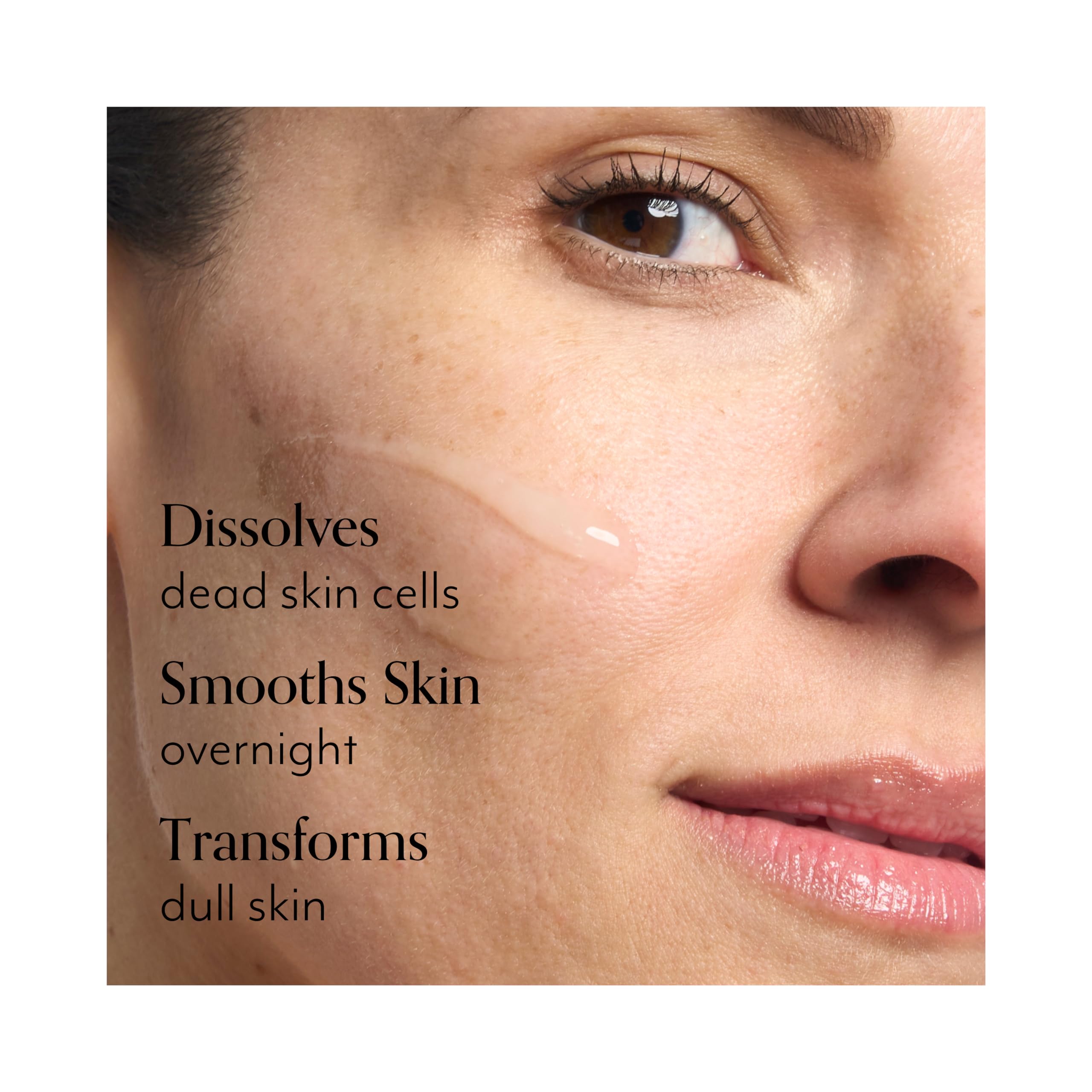 Bliss Renew & Smooth Night Face Serum | Aha Glycolic + Polyhydroxy Acid Blend | Exfoliates & Brightens Dull Skin | Hydrates & Re