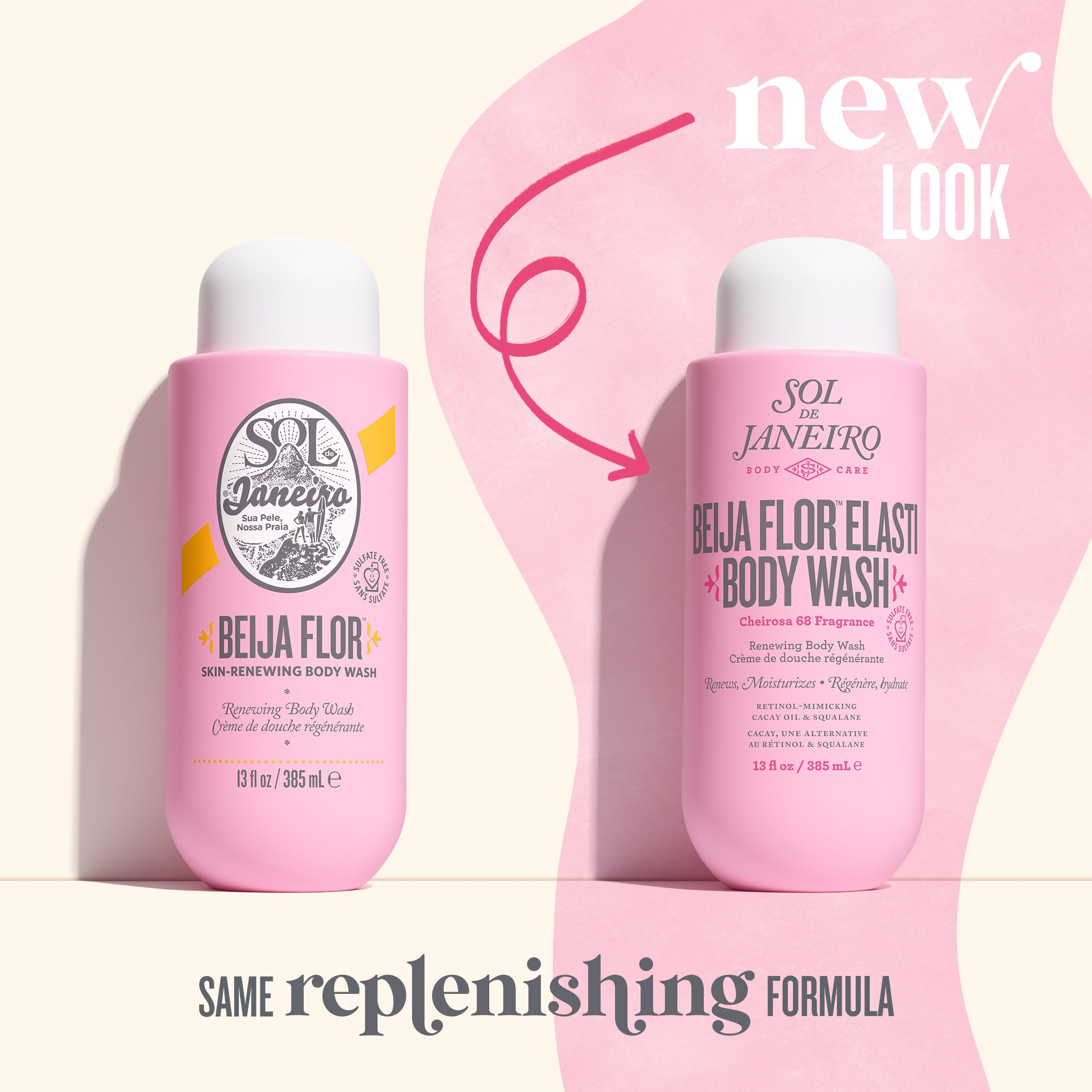 Sol de Janeiro Beija Flor Body Wash 90mL/3.0 fl oz.