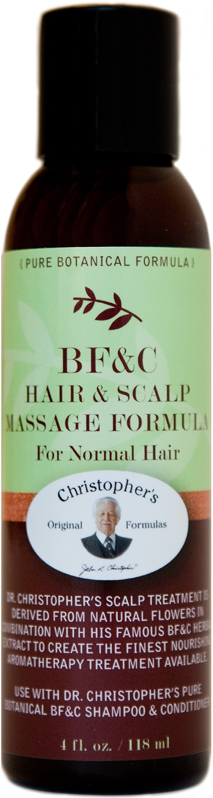 CHRISTOPHERS ORIGINAL FORMULAS BF&C Hair & Scalp Massage Oil 4 OZ