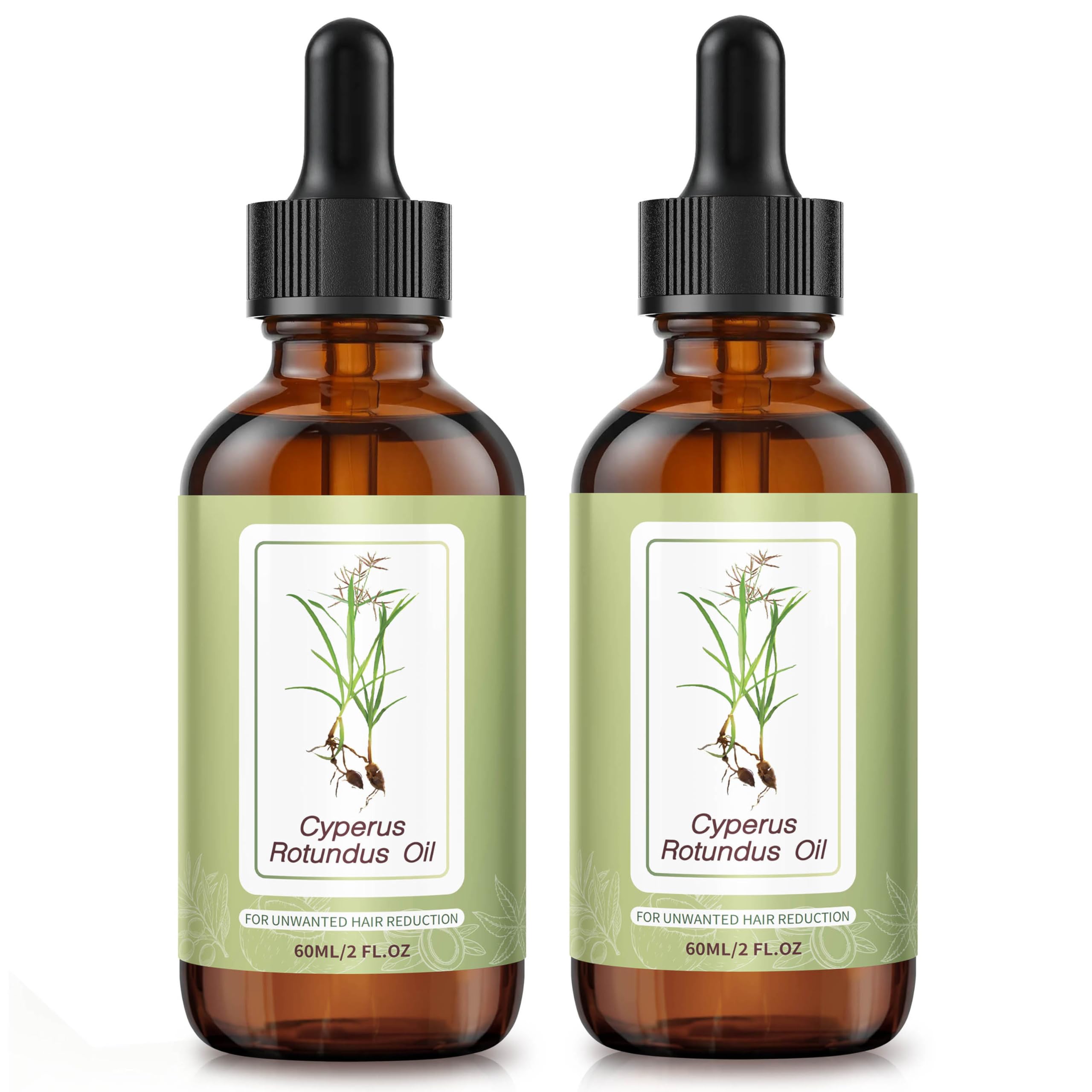 ZIIDII Cyperus Rotundus Oil For Hair Removal, Natural Cyperus Rotundus Oil for Reducing Body Hair Growth,Shrinks Pores, Reduces 