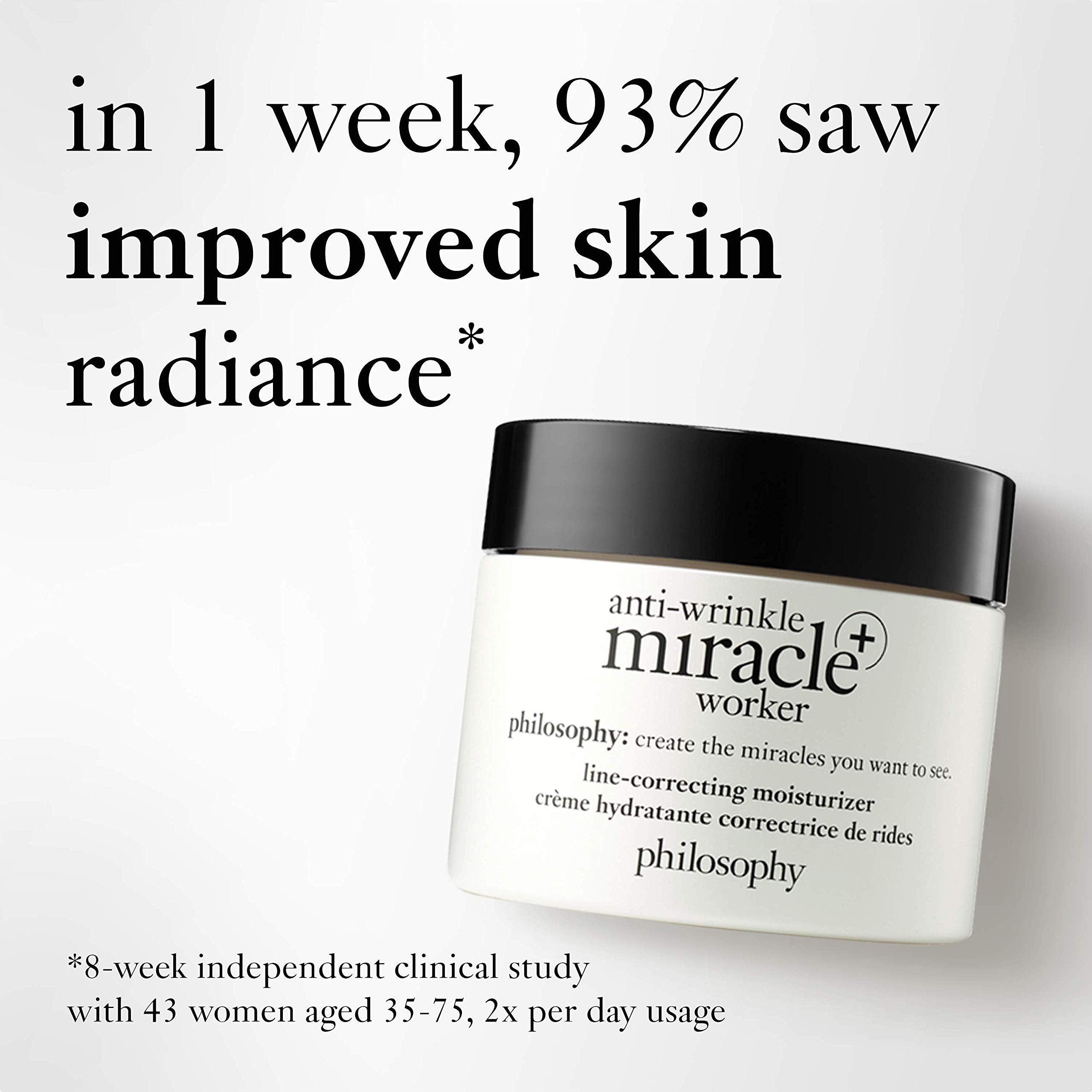 Philosophy Anti-Wrinkle Miracle Worker - Moisturizer, 0.5 Oz