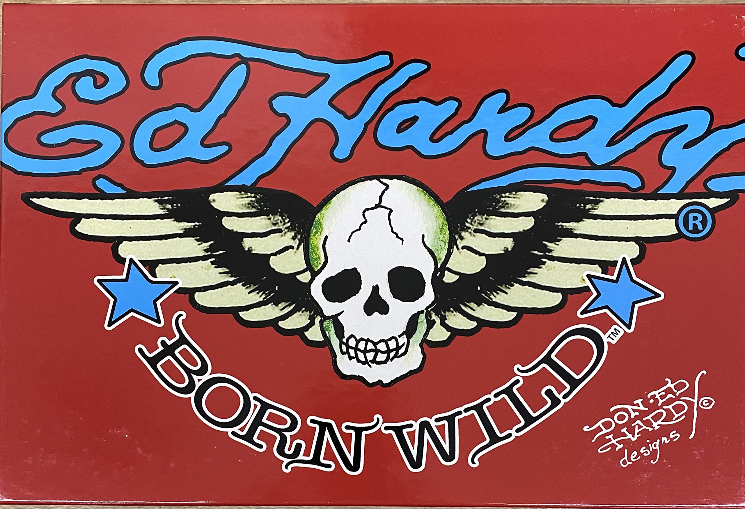Christian Audigier Ed Hardy Born Wild 5 Piece Gift Set For Men