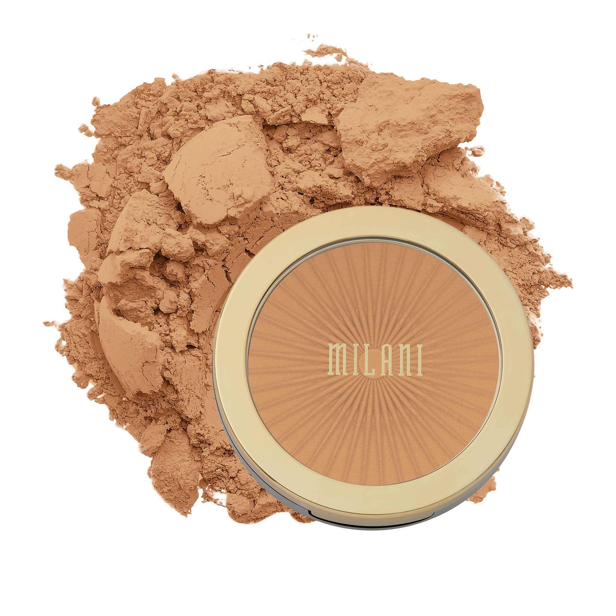 Milani Silky Matte Bronzing Powder - Sun Light (0.34 Ounce) Vegan, Cruelty-Free Bronzer - Shape & Contour Face With A Full Matte