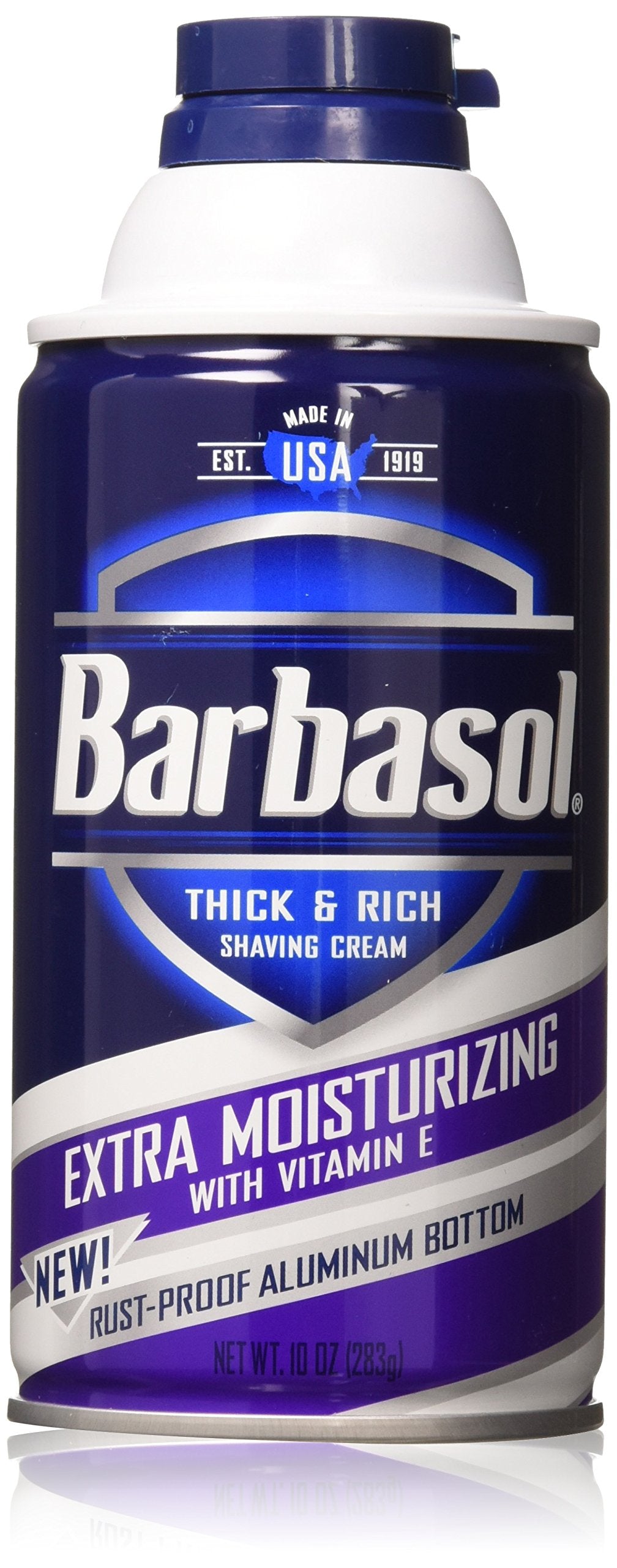 Barbasol Extra Moisturizing With Vitamin E Shaving Cream, 10 oz., 2 Piece