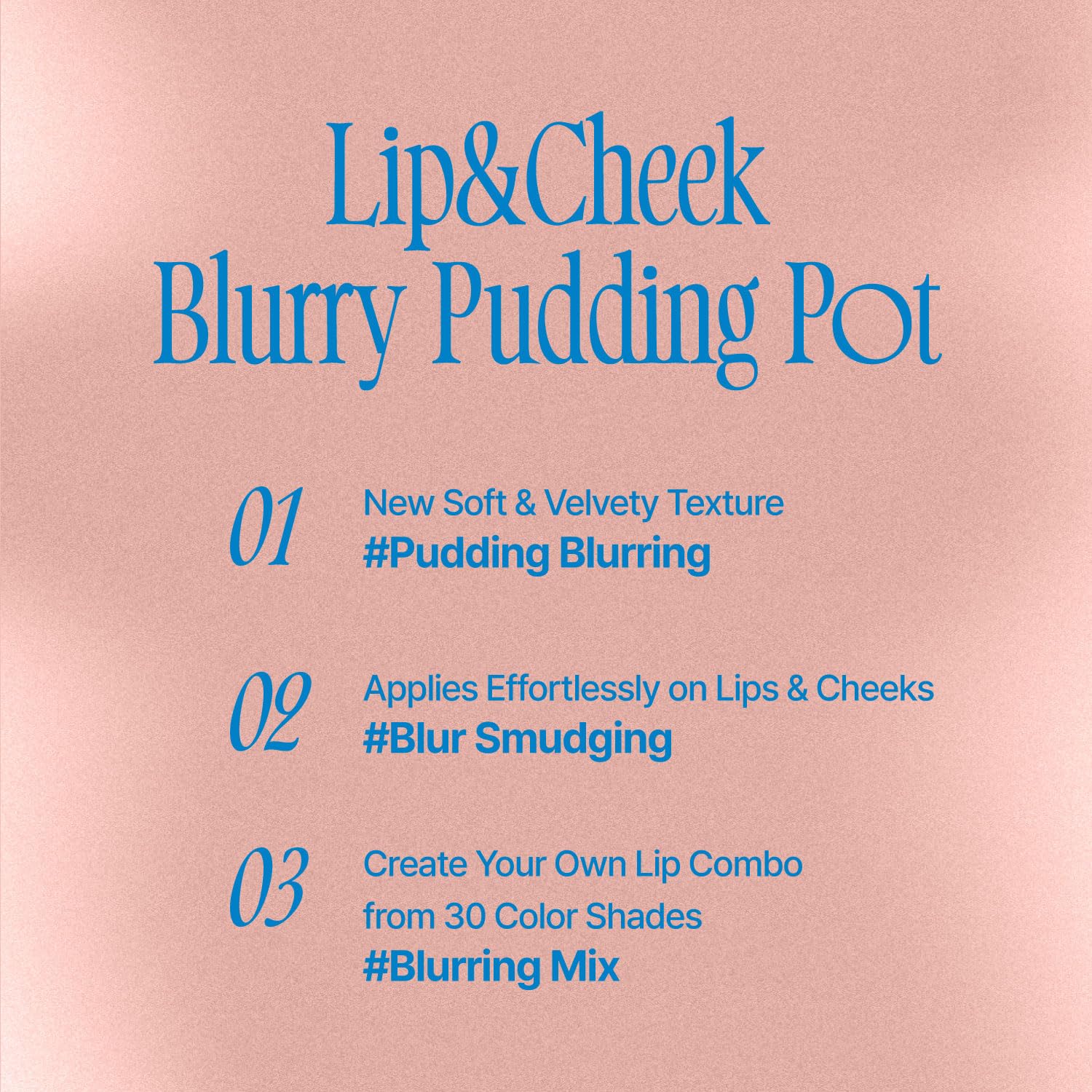 Fwee Lip&Cheek Blurry Pudding Pot | Just Me Moment - Without | Makeup Blush, Buildable Lightweight, Multi-Use Soft Matte Finish