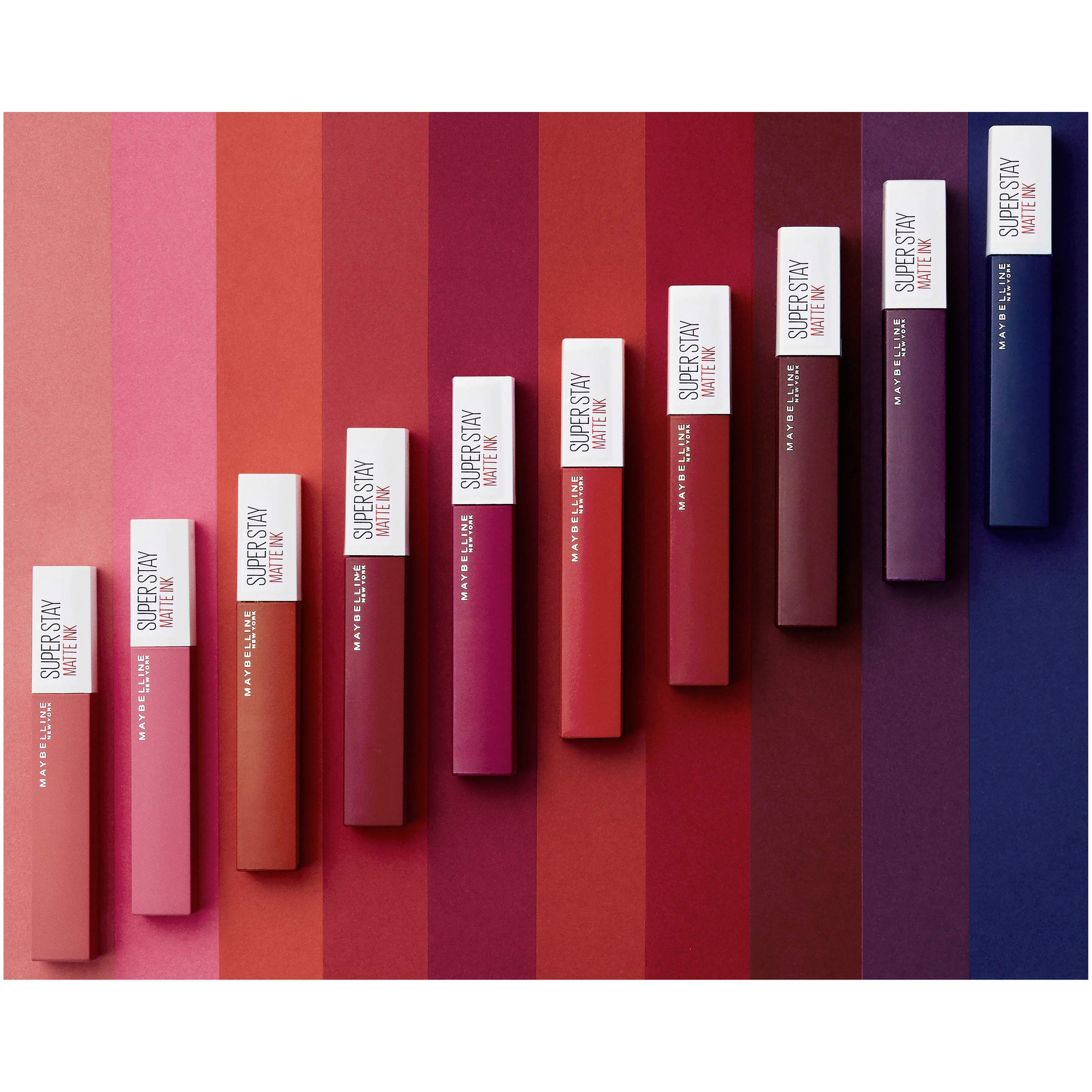 Maybelline New York Superstay Matte Ink, Liquid Lipstick, City Edition, Originator, 0.17 Ounce