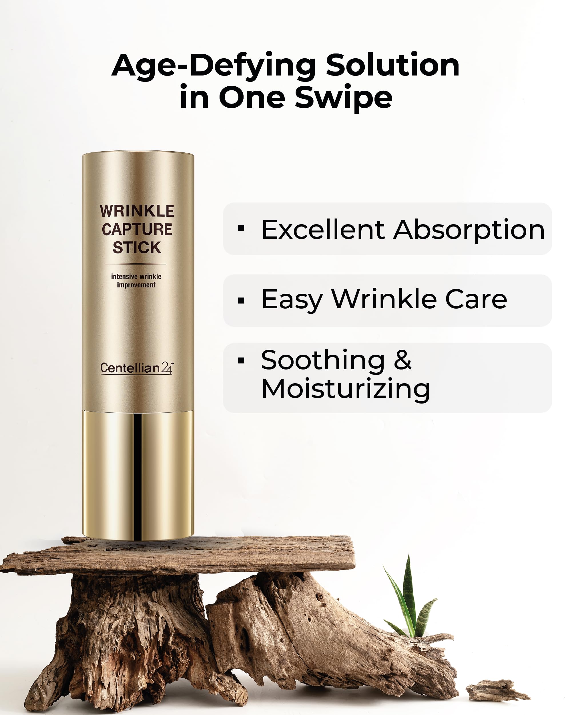 Centellian 24 Madeca Wrinkle Capture Stick (0.4Oz) - Multi Balm Stick For Wrinkles & Fine Lines. Korean Skincare, Eye Cream & Mo