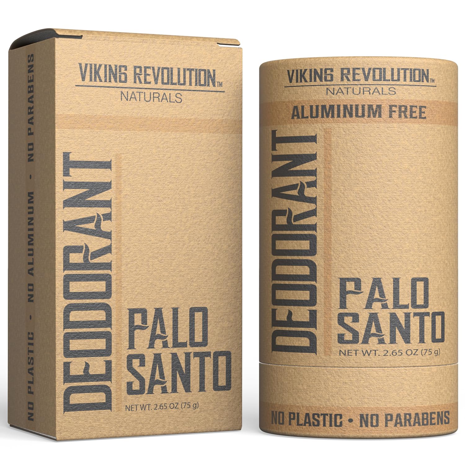 Viking Revolution Palo Santo Deodorant For Men - Deodorant Men Aluminum Free With Shea Butter And Tapioca Starch - Mens Deodoran